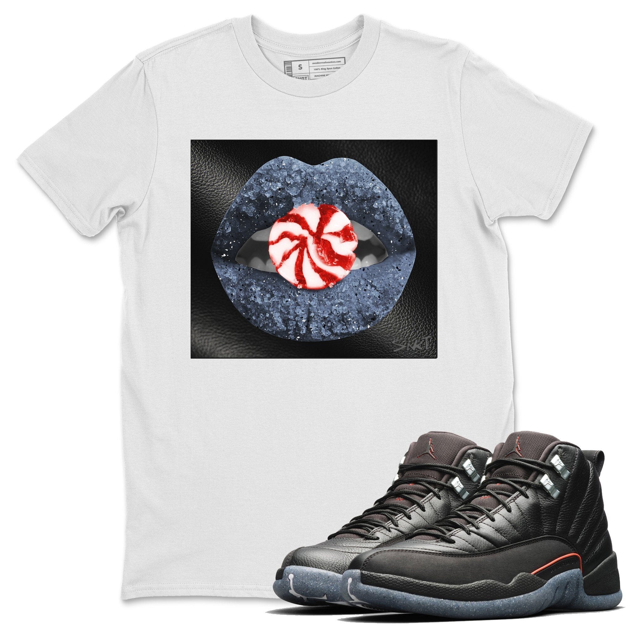 Jordan 12 Grind Shirt To Match Jordans Lips Candy Sneaker Tees Jordan 12 Grind Drip Gear Zone Sneaker Matching Clothing Unisex Shirts