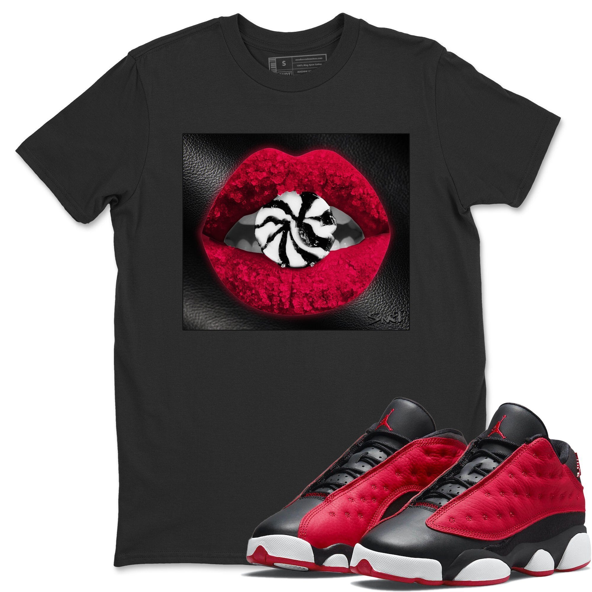 Jordan 13 Very Berry Shirt To Match Jordans Lips Candy Sneaker Tees Jordan 13 Very Berry Drip Gear Zone Sneaker Matching Clothing Unisex Shirts