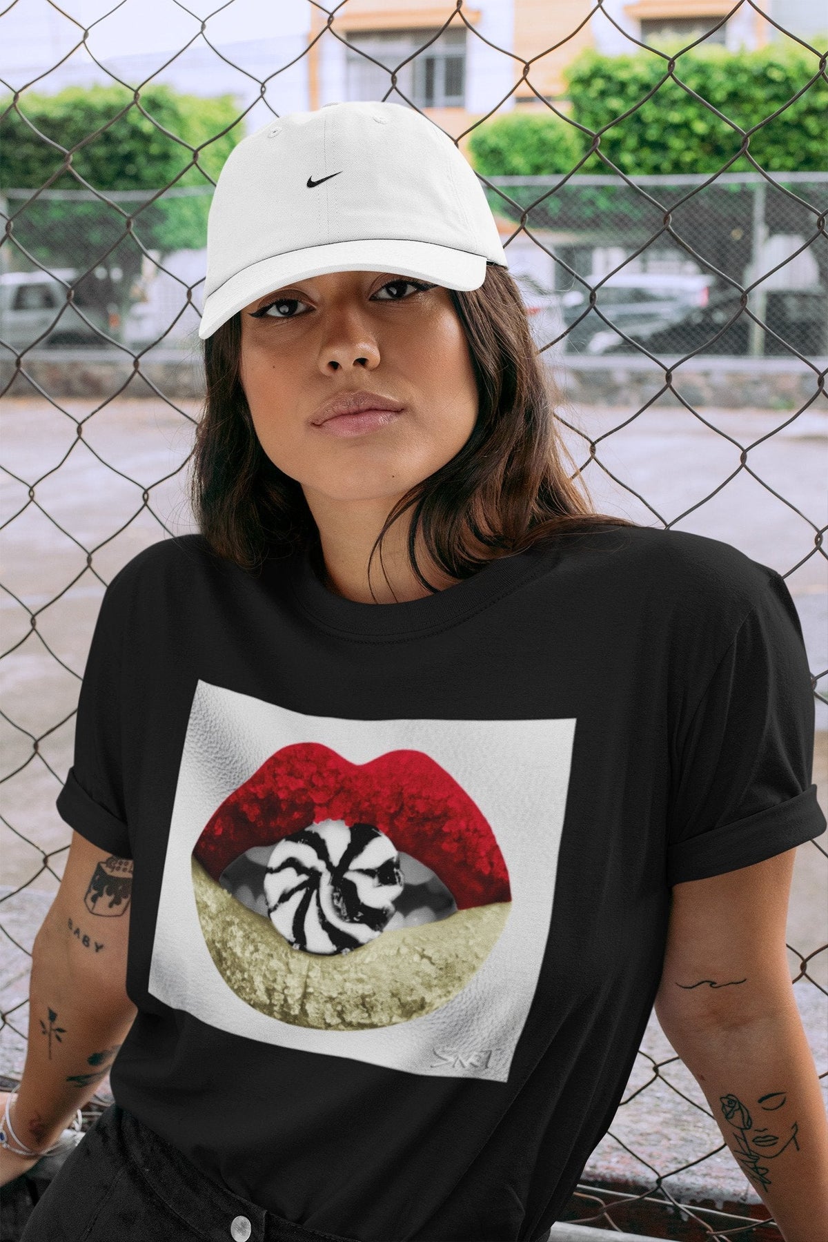 Jordan 2 OFF-WHITE Varsity Red Shirt To Match Jordans Lips Candy Sneaker Tees Jordan 2 OFF-WHITE Varsity Red Drip Gear Zone Sneaker Matching Clothing Unisex Shirts