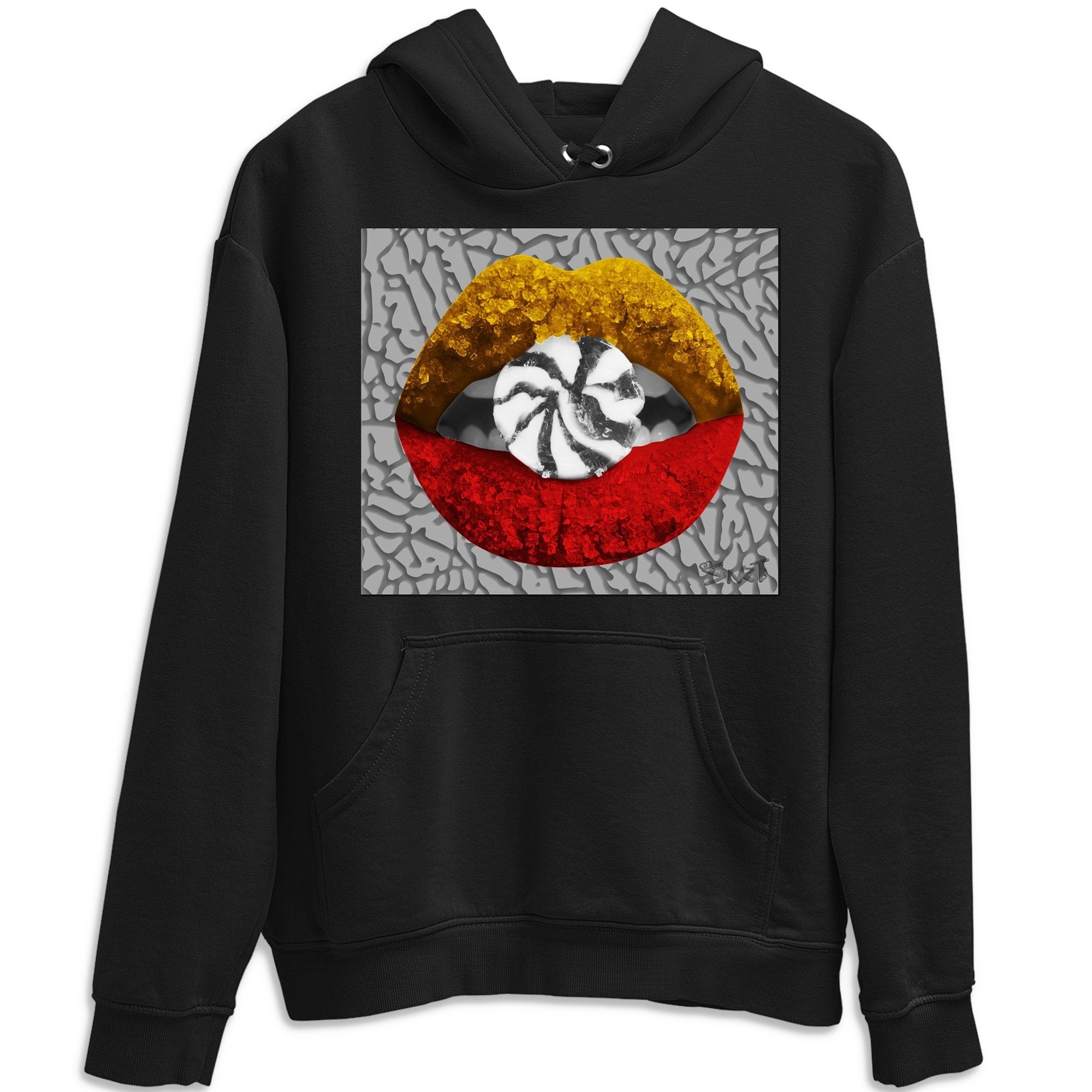 Jordan 3 Cool Grey Shirt To Match Jordans Lips Candy Sneaker Tees Jordan 3 Cool Grey Drip Gear Zone Sneaker Matching Clothing Unisex Shirts