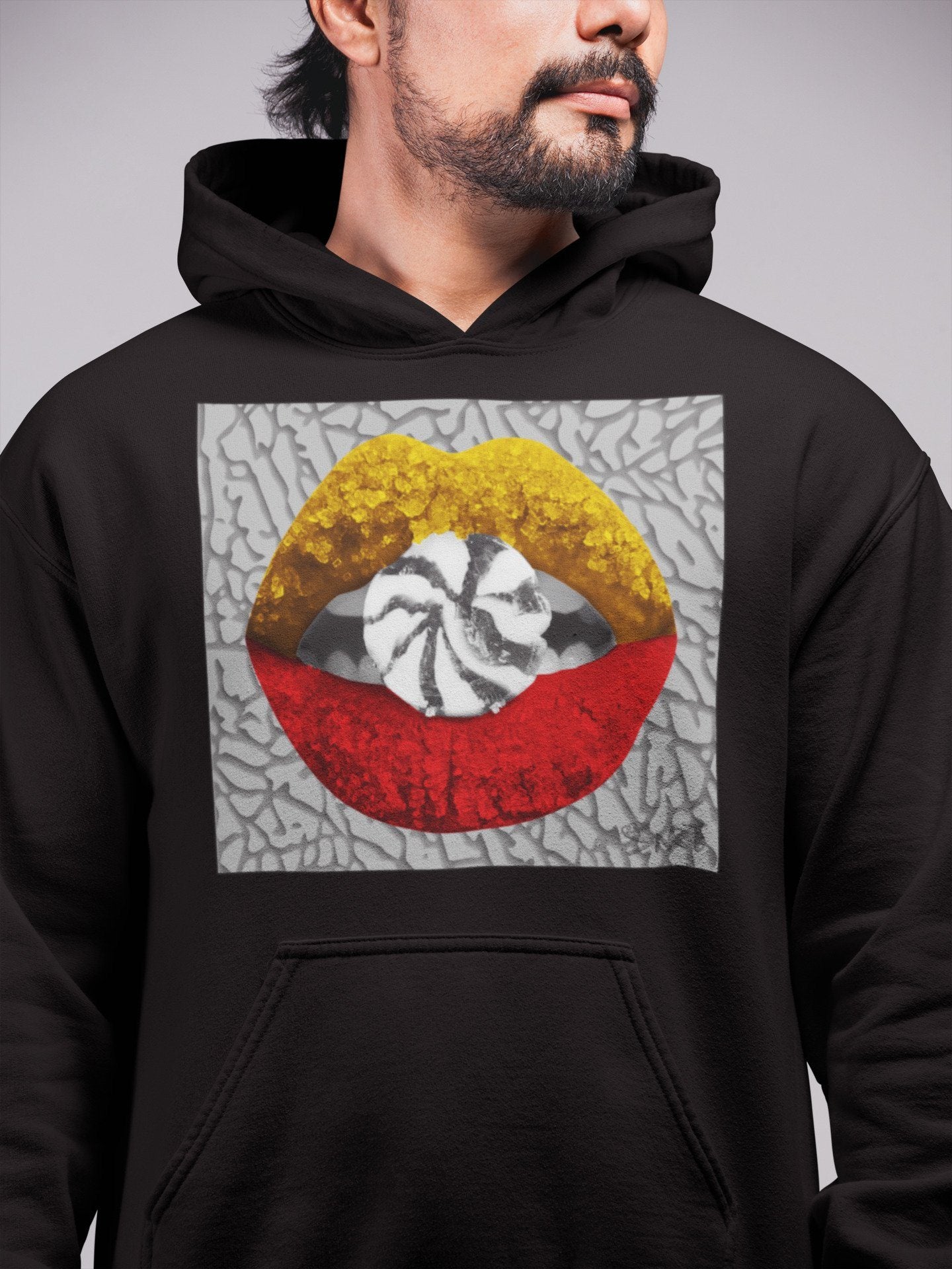 Jordan 3 Cool Grey Shirt To Match Jordans Lips Candy Sneaker Tees Jordan 3 Cool Grey Drip Gear Zone Sneaker Matching Clothing Unisex Shirts