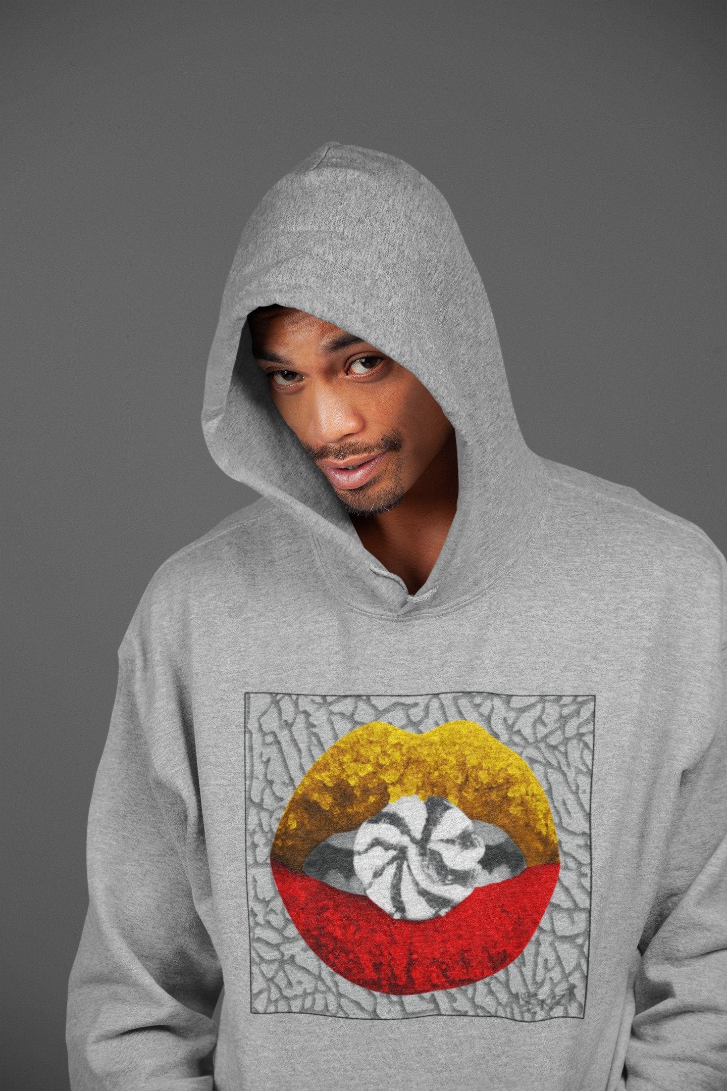 Jordan 3 Cool Grey Shirt To Match Jordans Lips Candy Sneaker Tees Jordan 3 Cool Grey Drip Gear Zone Sneaker Matching Clothing Unisex Shirts