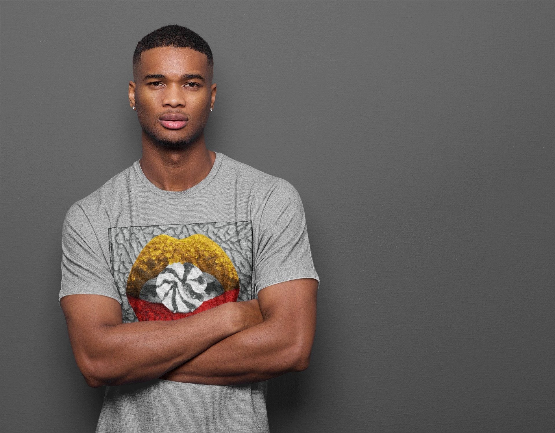 Jordan 3 Cool Grey Shirt To Match Jordans Lips Candy Sneaker Tees Jordan 3 Cool Grey Drip Gear Zone Sneaker Matching Clothing Unisex Shirts