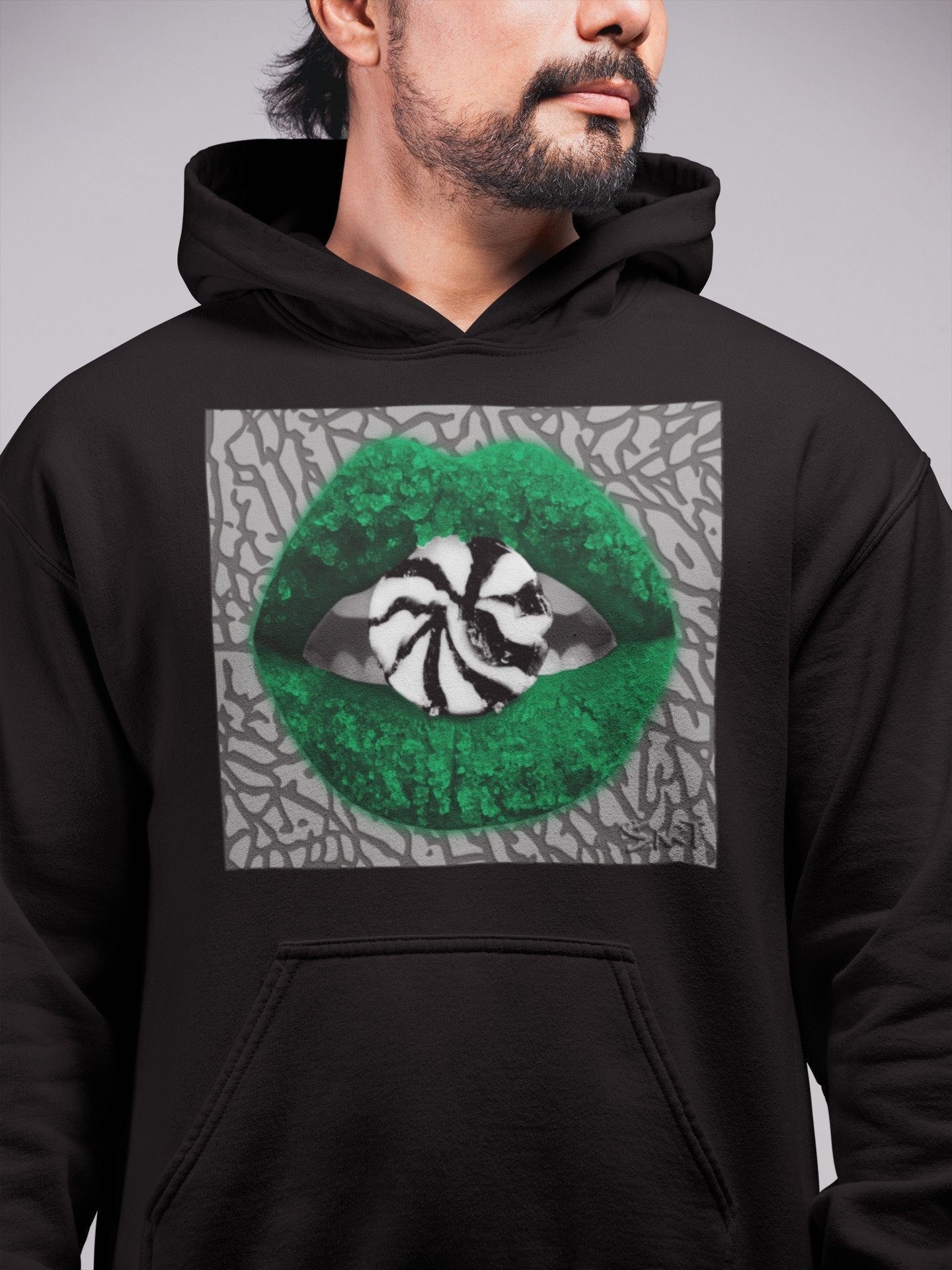 Jordan 3 Pine Green Shirt To Match Jordans Lips Candy Sneaker Tees Jordan 3 Pine Green Drip Gear Zone Sneaker Matching Clothing Unisex Shirts