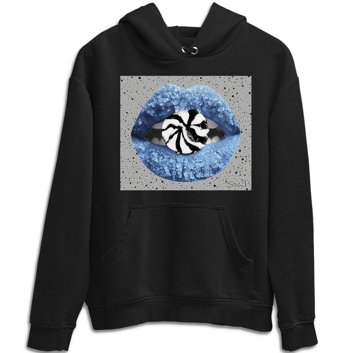 Jordan 4 University Blue Shirt To Match Jordans Lips Candy Sneaker Tees Jordan 4 University Blue Drip Gear Zone Sneaker Matching Clothing Unisex Shirts