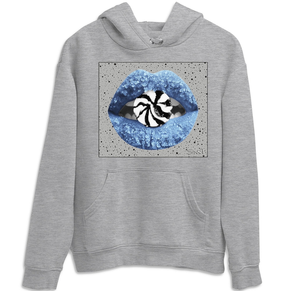 Jordan 4 University Blue Shirt To Match Jordans Lips Candy Sneaker Tees Jordan 4 University Blue Drip Gear Zone Sneaker Matching Clothing Unisex Shirts