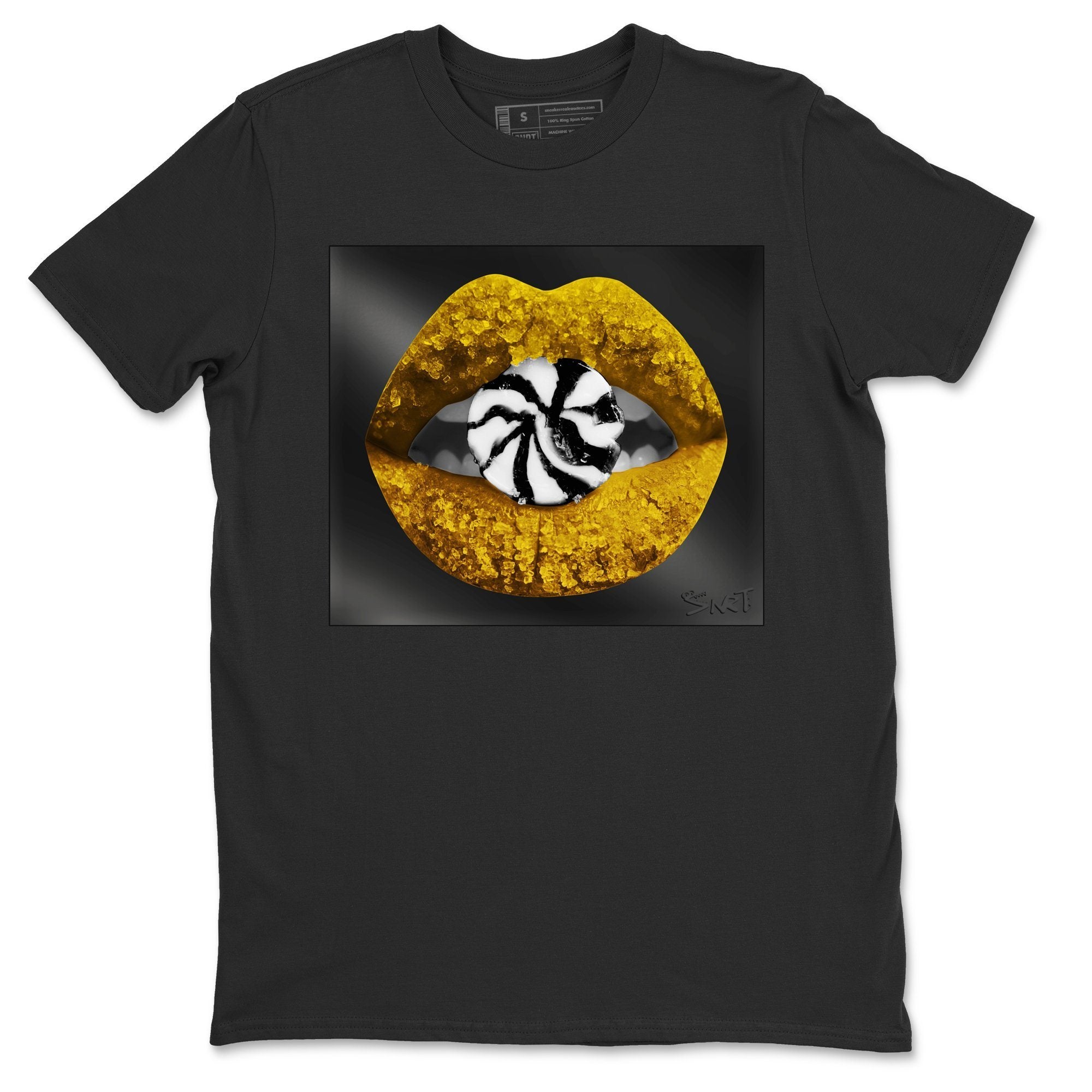Jordan 9 University Gold Shirt To Match Jordans Lips Candy Sneaker Tees Jordan 9 University Gold Drip Gear Zone Sneaker Matching Clothing Unisex Shirts