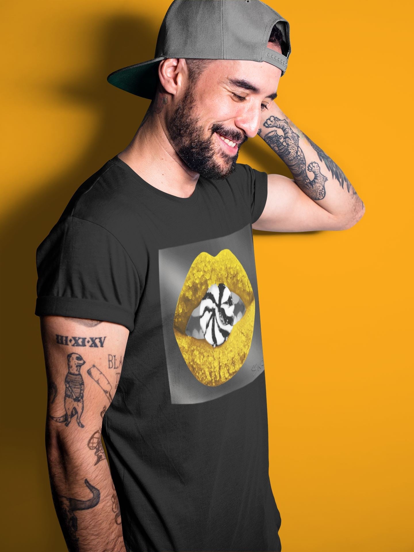 Jordan 9 University Gold Shirt To Match Jordans Lips Candy Sneaker Tees Jordan 9 University Gold Drip Gear Zone Sneaker Matching Clothing Unisex Shirts