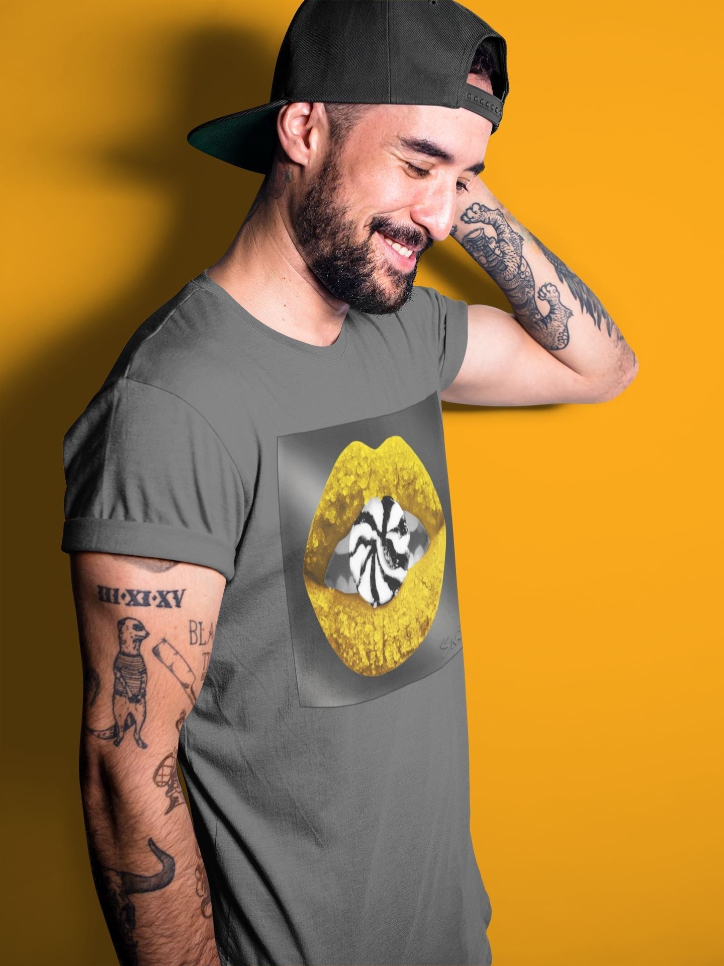 Jordan 9 University Gold Shirt To Match Jordans Lips Candy Sneaker Tees Jordan 9 University Gold Drip Gear Zone Sneaker Matching Clothing Unisex Shirts