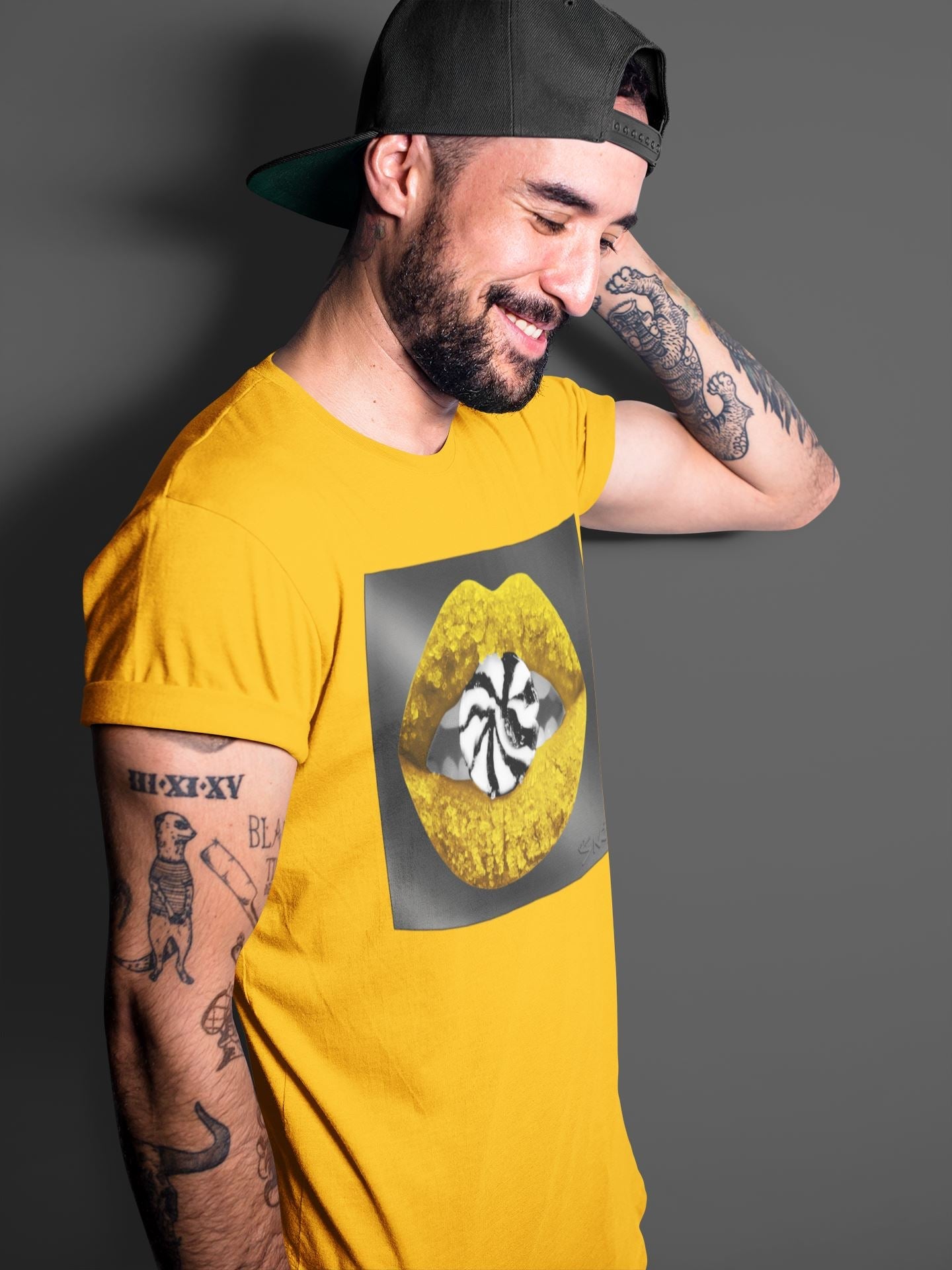 Jordan 9 University Gold Shirt To Match Jordans Lips Candy Sneaker Tees Jordan 9 University Gold Drip Gear Zone Sneaker Matching Clothing Unisex Shirts