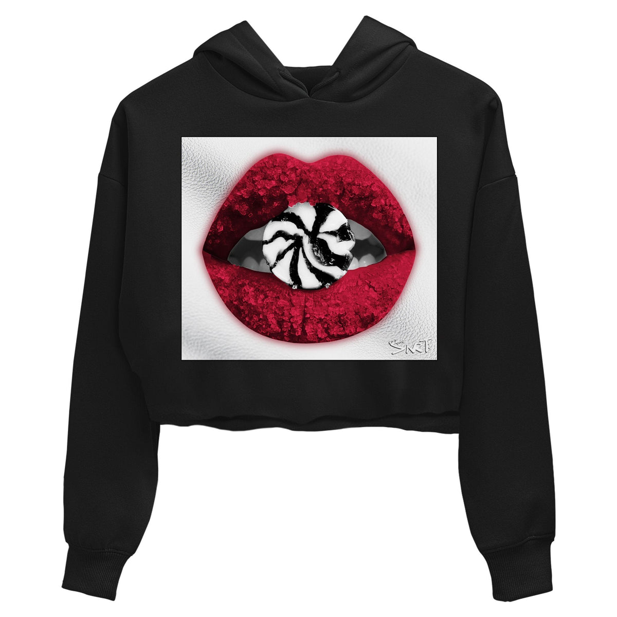 Jordan 6 Carmine Sneaker Matching T-Shirt Lips Candy Sneaker Tees Jordan 6 Carmine Sneaker Release Tees Women's Shirts