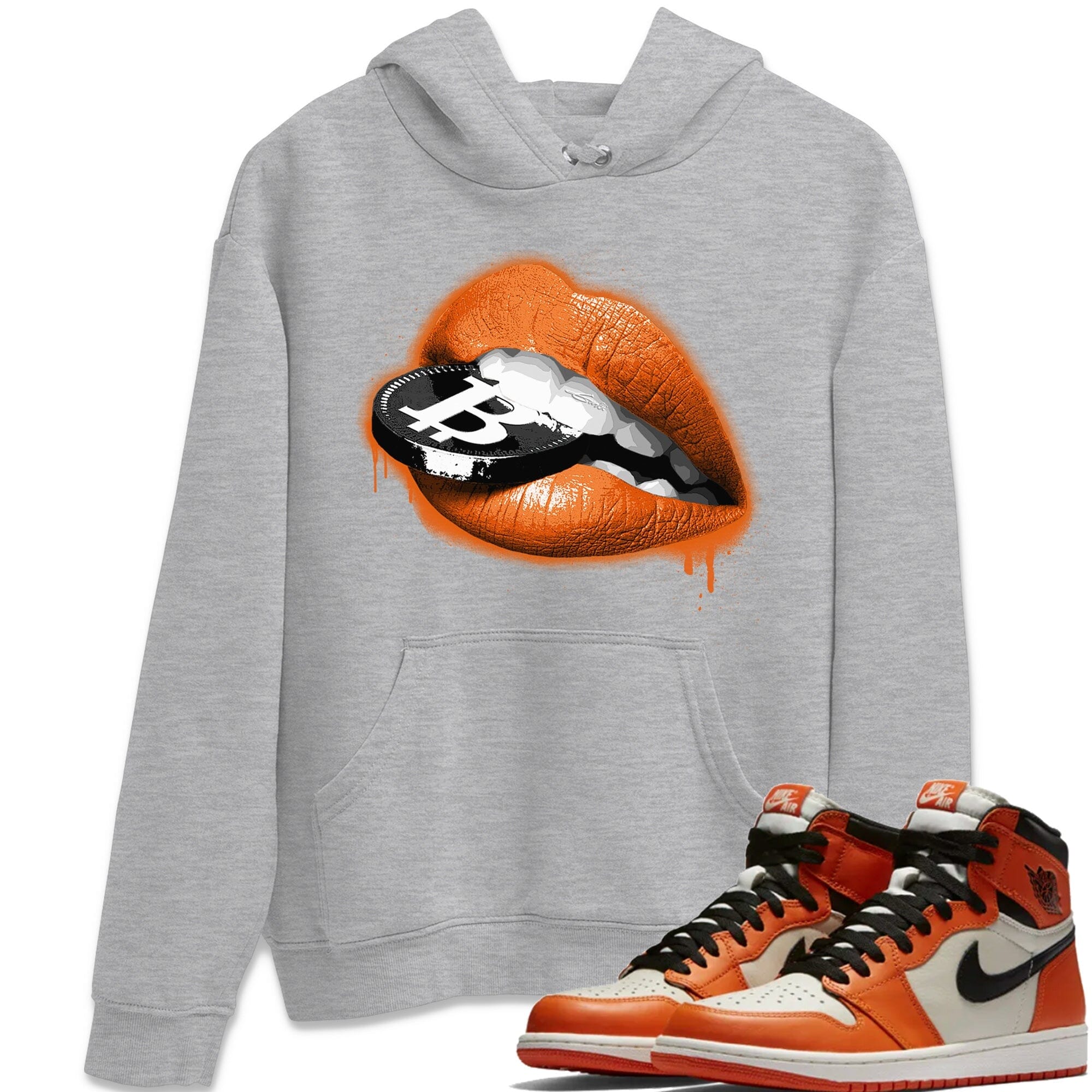 Jordan 1 Shattered Backboard Away Sneaker Matching T-Shirt Lips Coin Sneaker Tees Jordan 1 Shattered Backboard Away Sneaker Release Tees Crew Neck Tees