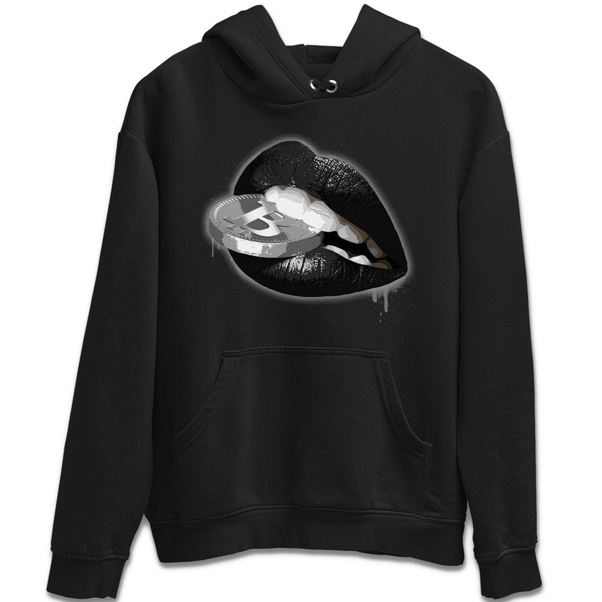 Air Jordan 14 Metallic Silver Sneaker Match Tees Lips Coin Streetwear Sneaker Shirt Jordan 14 WMNS Metallic Silver Sneaker Release Tees Unisex Shirts Black 2