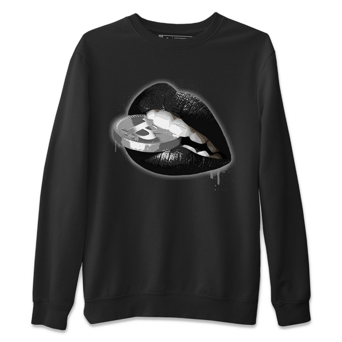 Air Jordan 14 Metallic Silver Sneaker Match Tees Lips Coin Streetwear Sneaker Shirt Jordan 14 WMNS Metallic Silver Sneaker Release Tees Unisex Shirts Black 2