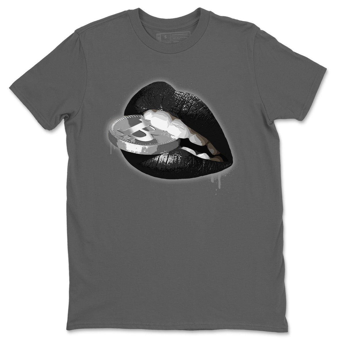 Air Jordan 14 Metallic Silver Sneaker Match Tees Lips Coin Streetwear Sneaker Shirt Jordan 14 WMNS Metallic Silver Sneaker Release Tees Unisex Shirts Cool Grey 2