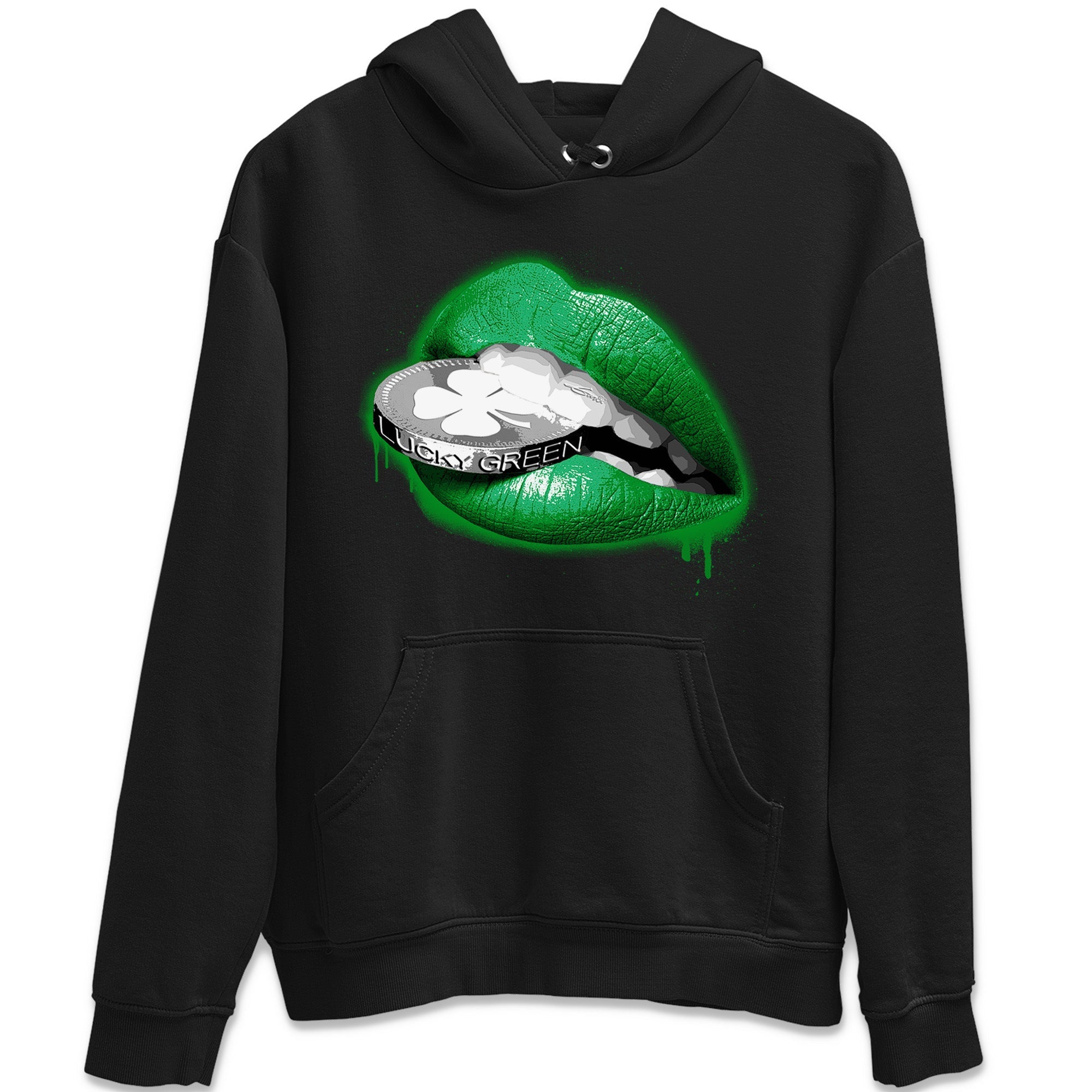 Air Jordan 3 Lucky Green Shirt To Match Jordans Lips Coin Sneaker Tees Air Jordan 3 WMNS Lucky Green Drip Gear Zone Sneaker Matching Clothing Unisex Shirts Black 2