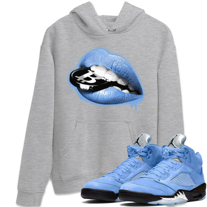 Jordan 5 UNC Shirt To Match Jordans Lips Coin Sneaker Tees Jordan 5 UNC Drip Gear Zone Sneaker Matching Clothing Unisex Shirts