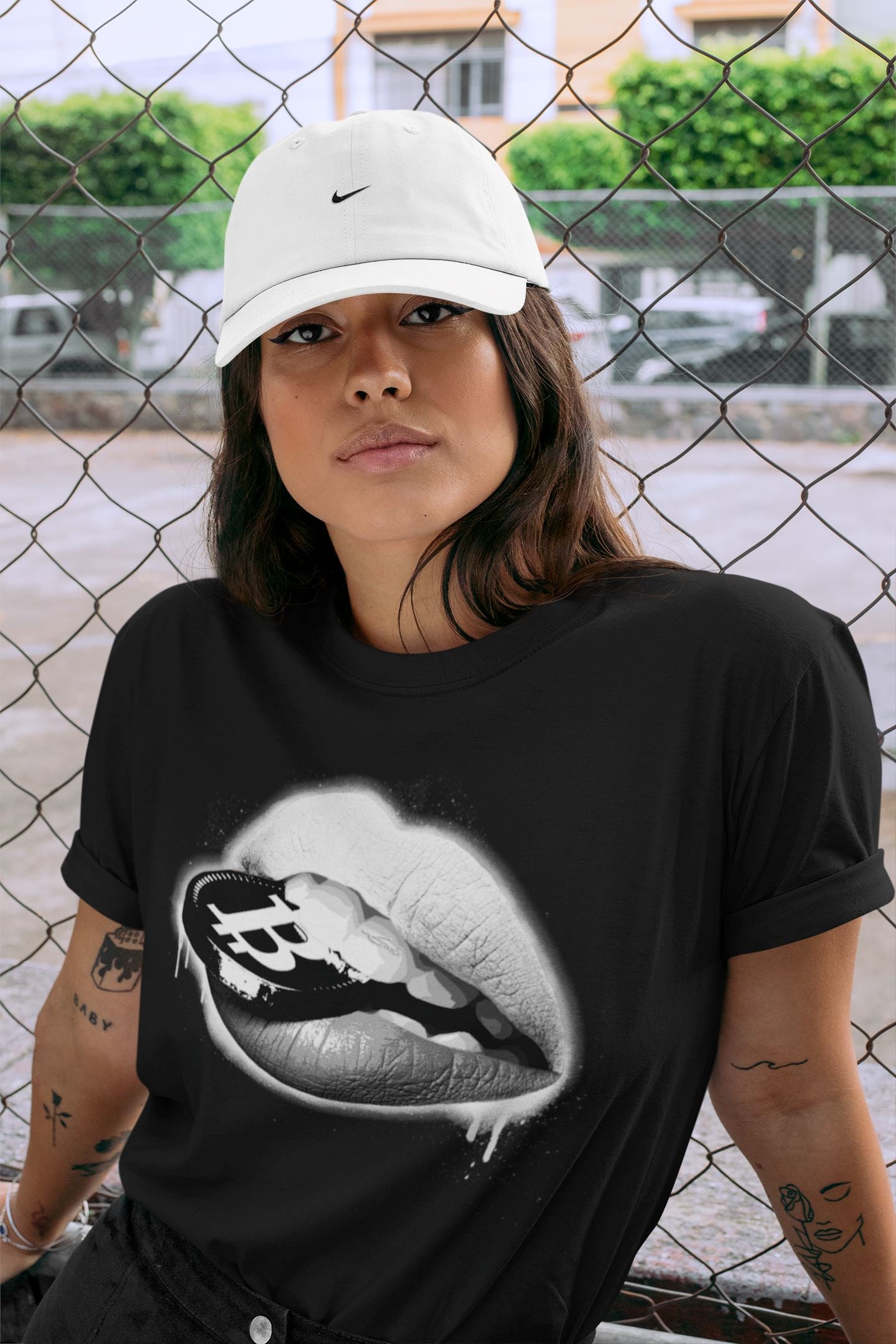 Jordan 1 Light Smoke Grey Sneaker Matching T-Shirt Lips Coin Sneaker Tees Jordan 1 Light Smoke Grey Sneaker Release Tees Crew Neck Tees