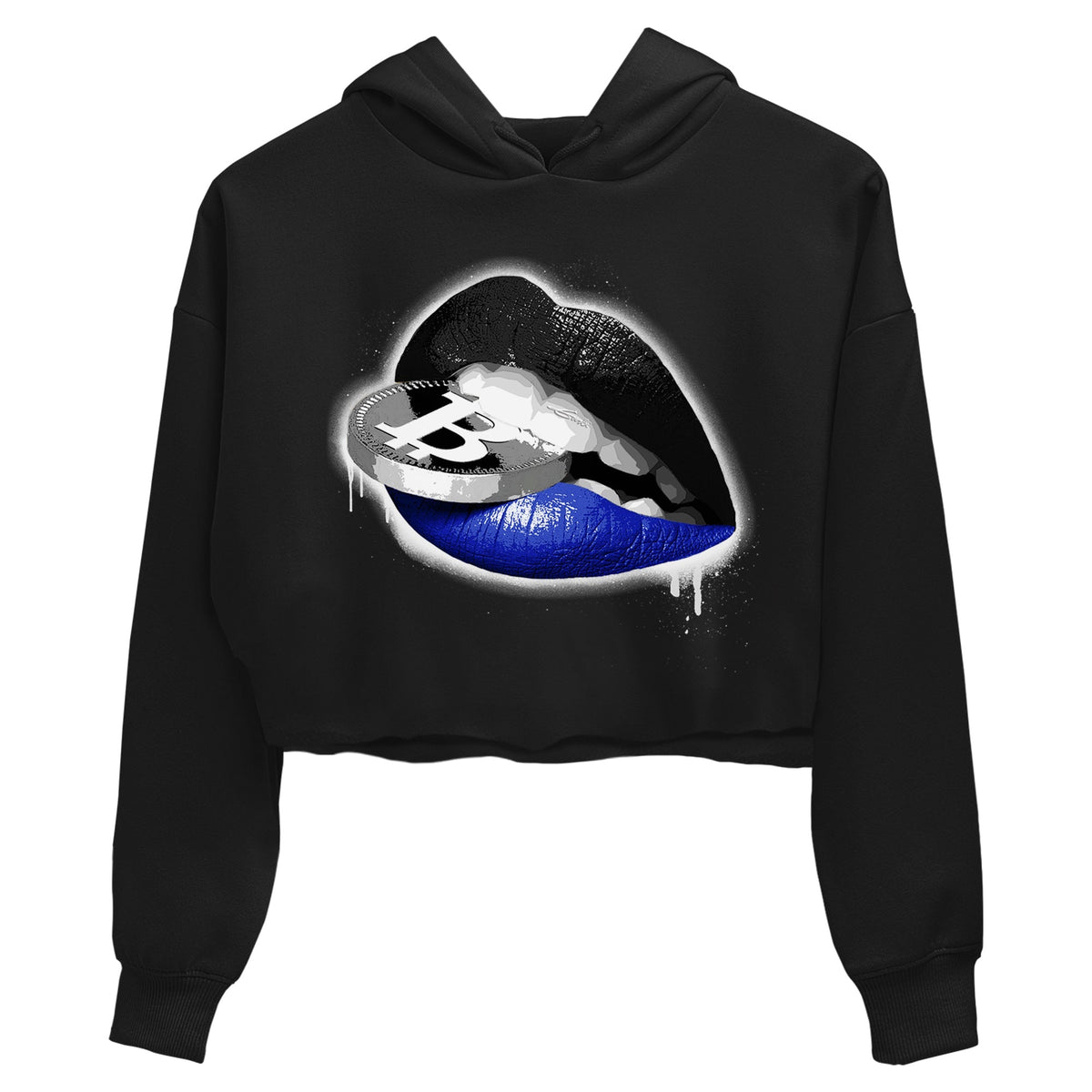 Jordan 12 Hyper Royal Sneaker Matching T-Shirt Lips Coin Sneaker Tees Jordan 12 Hyper Royal Sneaker Release Tees Women's Shirts