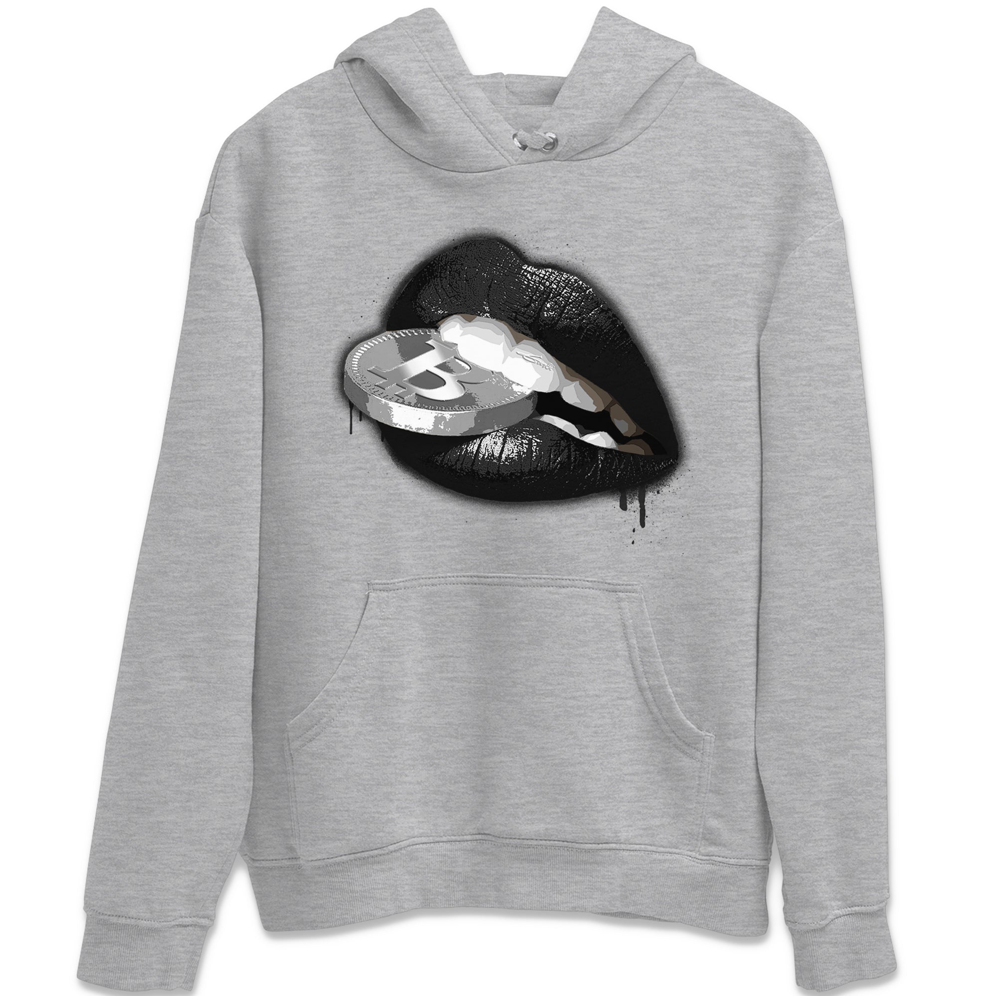 Jordan 4 Black Canvas Sneaker Matching T-Shirt Lips Coin Sneaker Tees Jordan 4 Black Canvas Sneaker Release Tees Crew Neck Tees