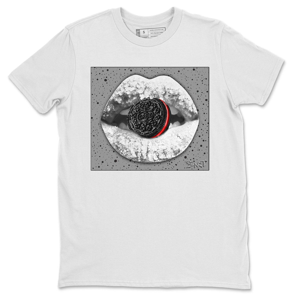Jordan 4 Tech Grey Shirt To Match Jordans Lips Cookie Sneaker Tees Jordan 4 Tech Grey Drip Gear Zone Sneaker Matching Clothing Unisex Shirts