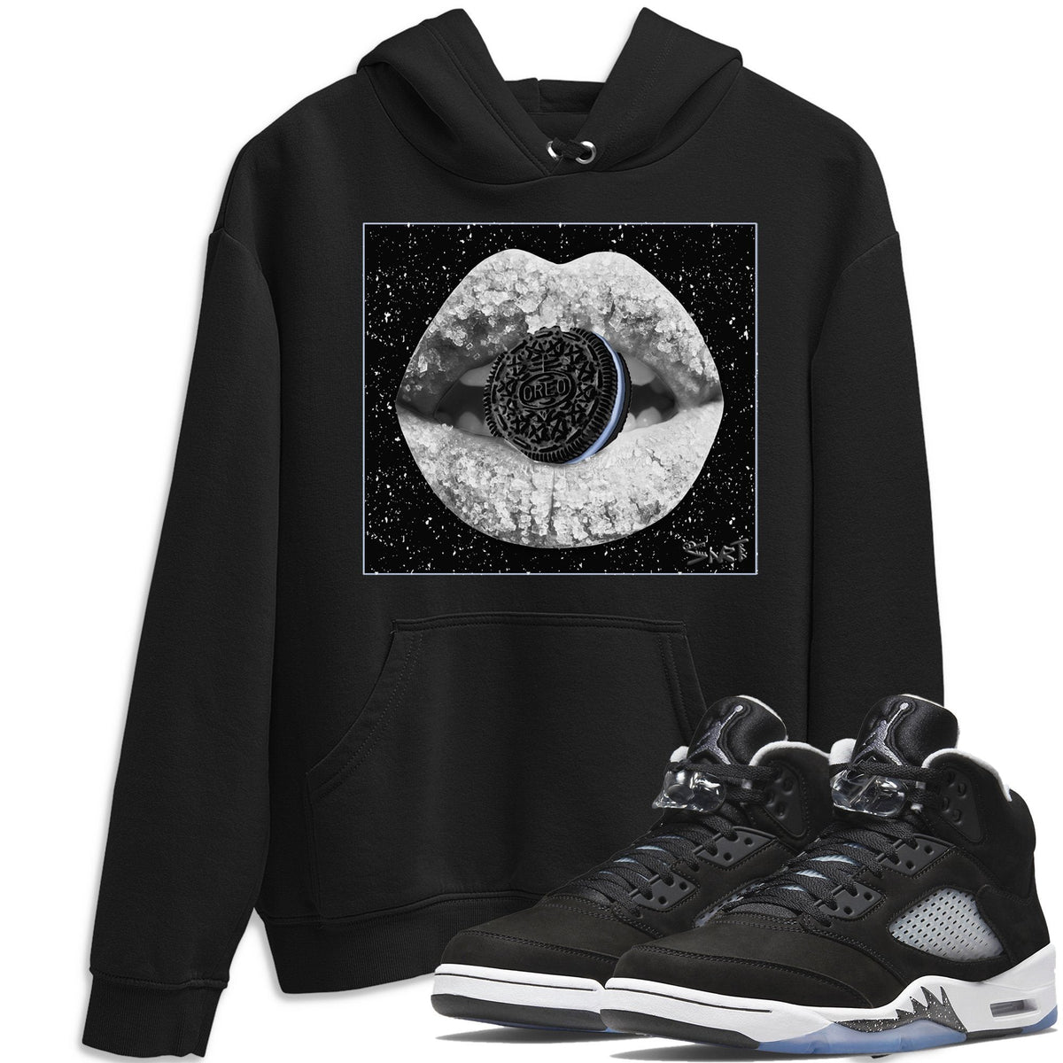 Jordan 5 Moonlight Shirt To Match Jordans Lips Cookie Sneaker Tees Jordan 5 Moonlight Drip Gear Zone Sneaker Matching Clothing Unisex Shirts