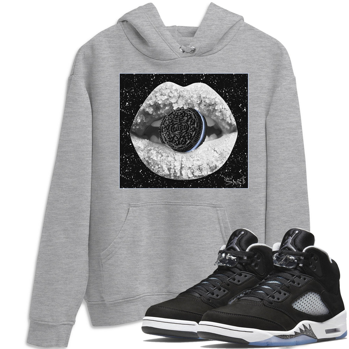 Jordan 5 Moonlight Shirt To Match Jordans Lips Cookie Sneaker Tees Jordan 5 Moonlight Drip Gear Zone Sneaker Matching Clothing Unisex Shirts