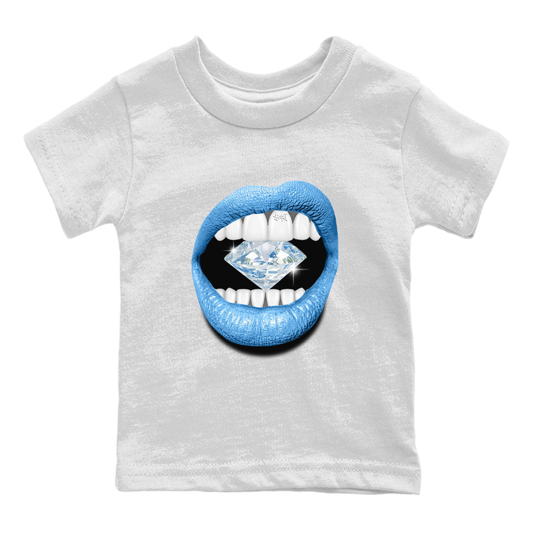 Air Jordan 1 Retro High OG UNC Toe Shirt to match Jordans Lips Diamond Streetwear Sneaker Shirt Air Jordan 1 High OG UNC Toe Tees Kids and Baby Tees White 2