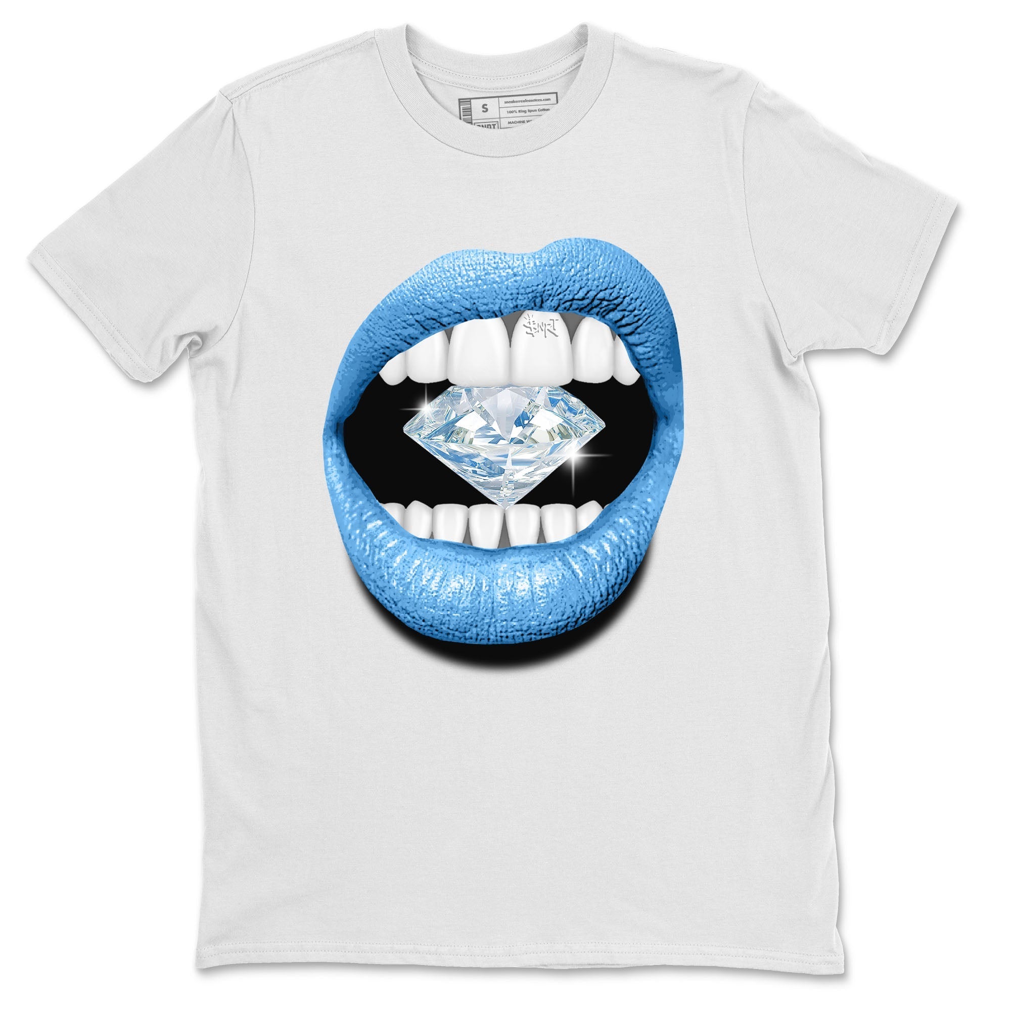 Air Jordan 1 Retro High OG UNC Toe Shirt to match Jordans Lips Diamond Streetwear Sneaker Shirt Air Jordan 1 High OG UNC Toe Tees Crew Neck T-Shirts White 2