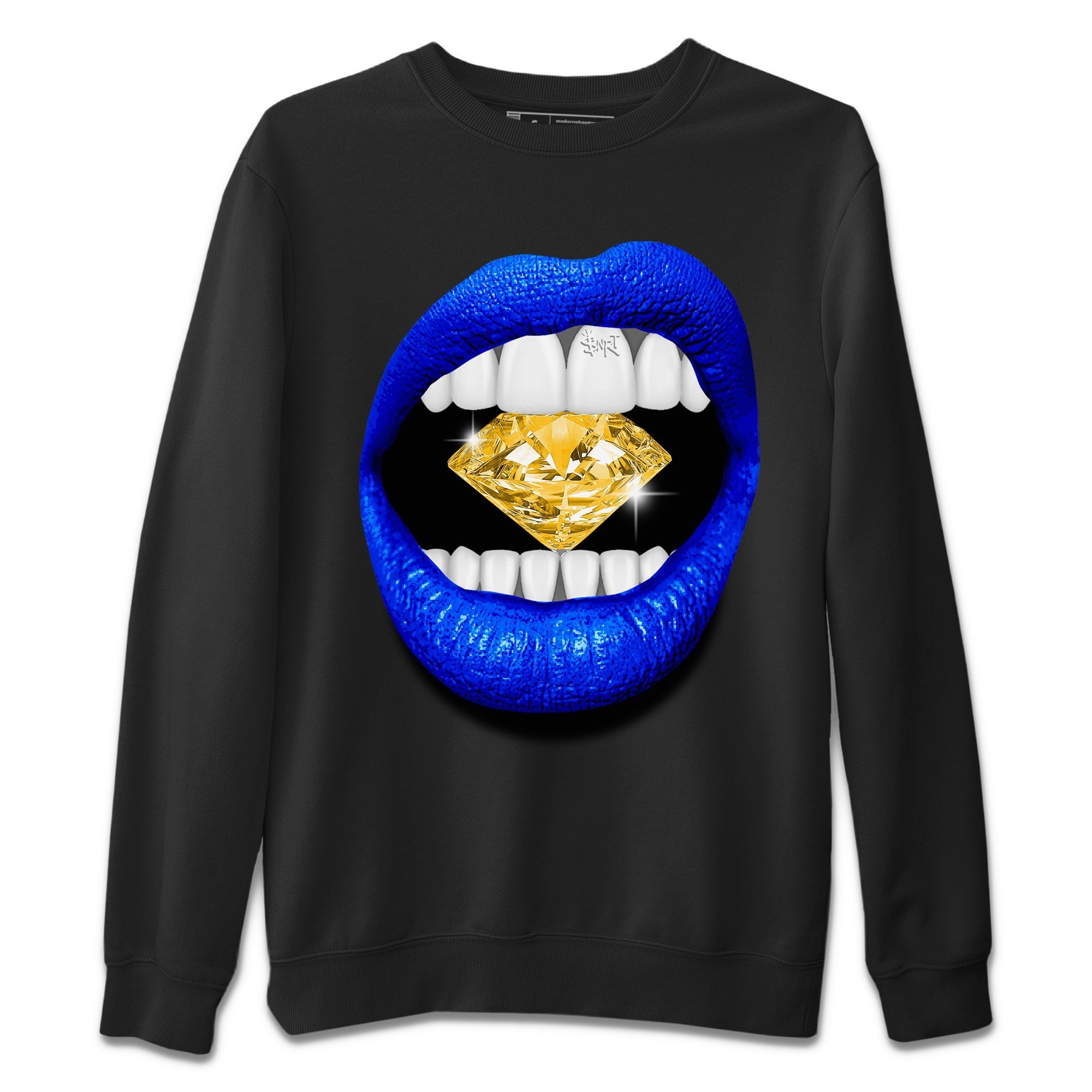 Air Jordan 14 Laney Sneaker Match Tees Lips Diamond Sneaker Tees Jordan 14 Laney Sneaker Release Tees Unisex Shirts Black 2