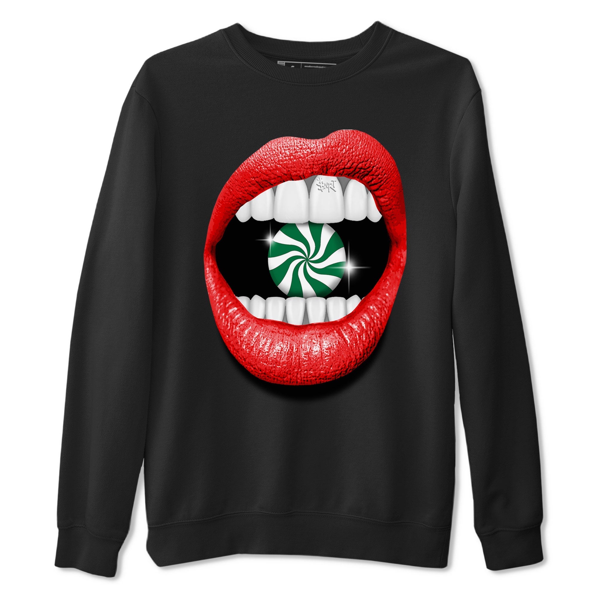 Air Jordan 2 Christmas shirt to match jordans Lips Diamond holiday christmas sneaker match tees AJ2 Low Christmas Drip Gear Zone Unisex Black 2 T-Shirt