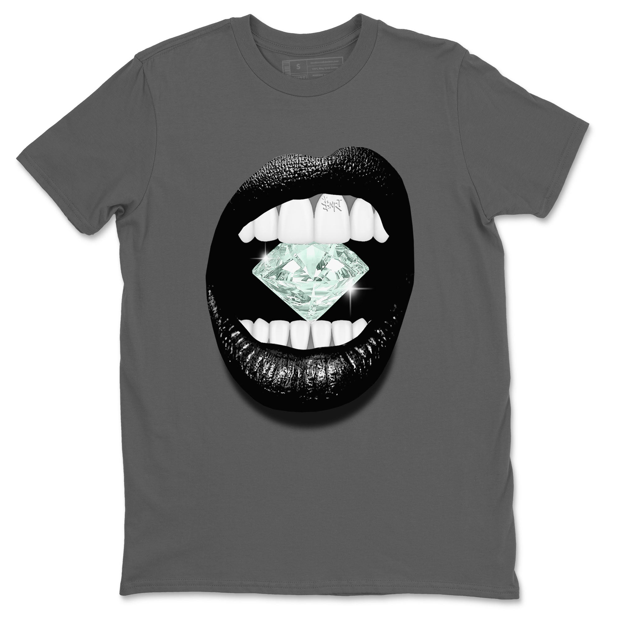 3s Green Glow shirt to match jordans Lips Diamond sneaker tees Air Jordan 3 Green Glow Drip Gear Zone unisex cotton Cool Grey 2 crew neck shirt