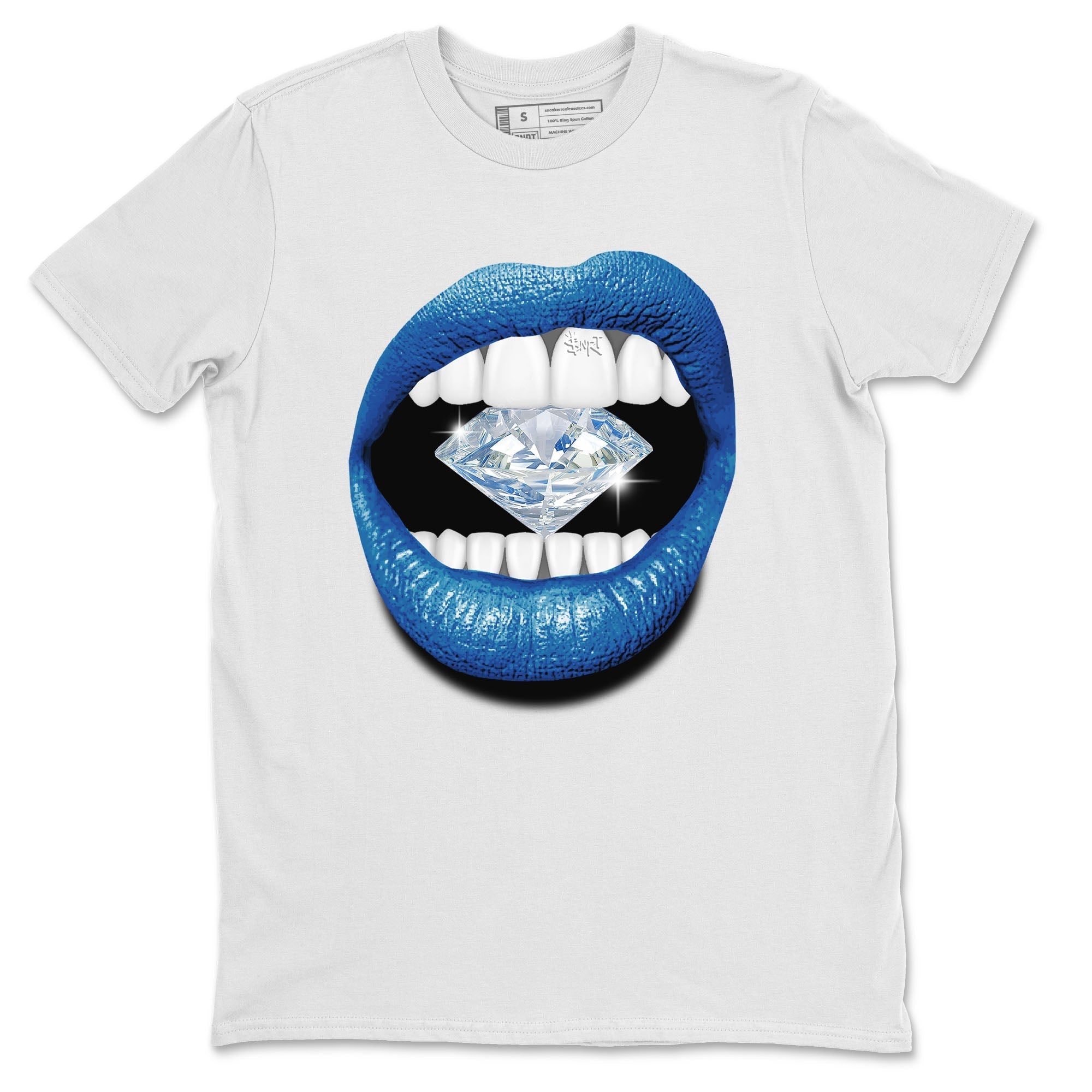 Air Jordan 3 Wizards Sneaker Match Tees Lips Diamond Streetwear Sneaker Shirt Air Jordan 3 Retro Wizards Tees Unisex Shirts White 2