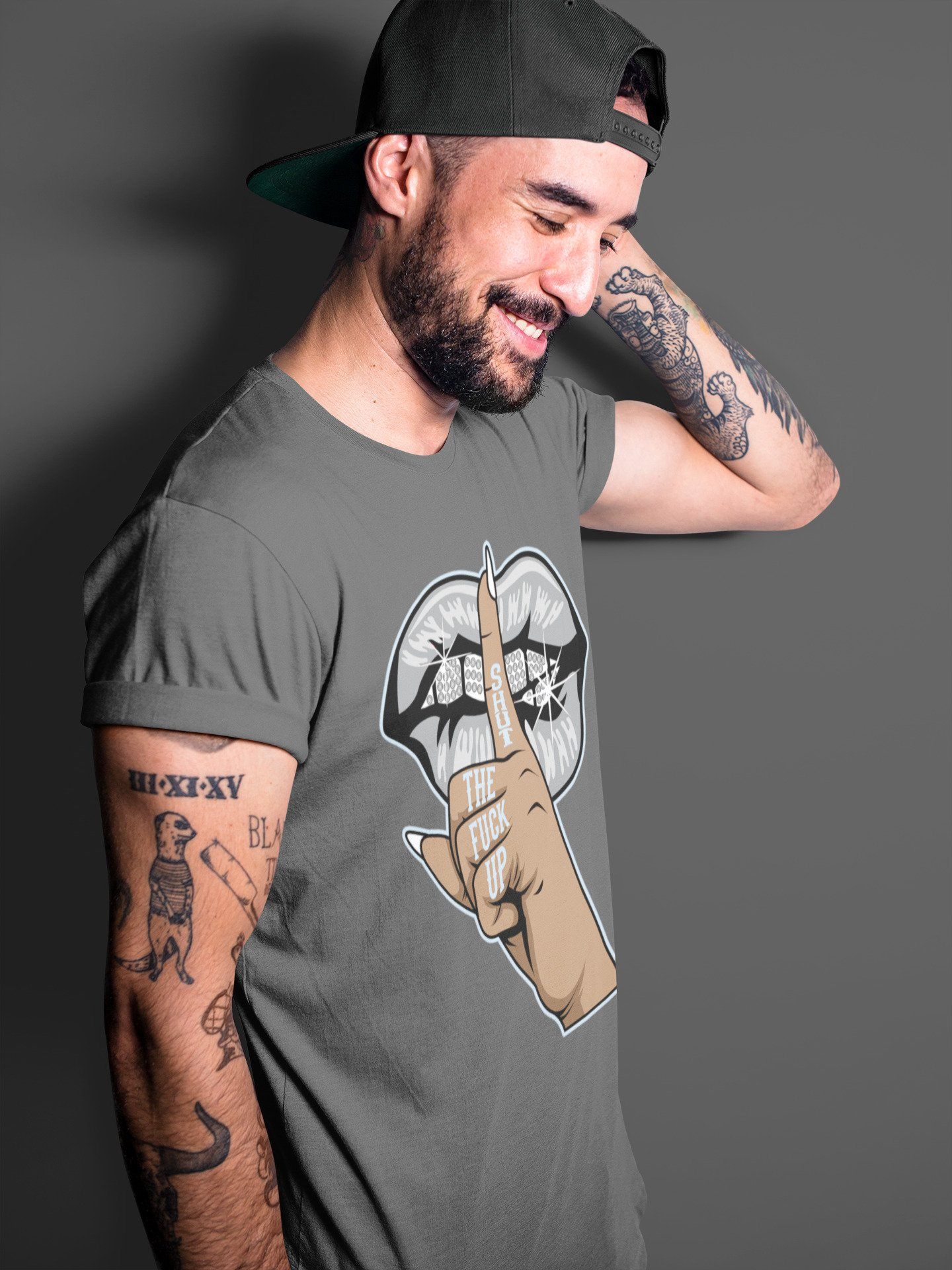 Jordan 11 Cool Grey Shirt To Match Jordans Lips Hand Sneaker Tees Jordan 11 Cool Grey Drip Gear Zone Sneaker Matching Clothing Unisex Shirts