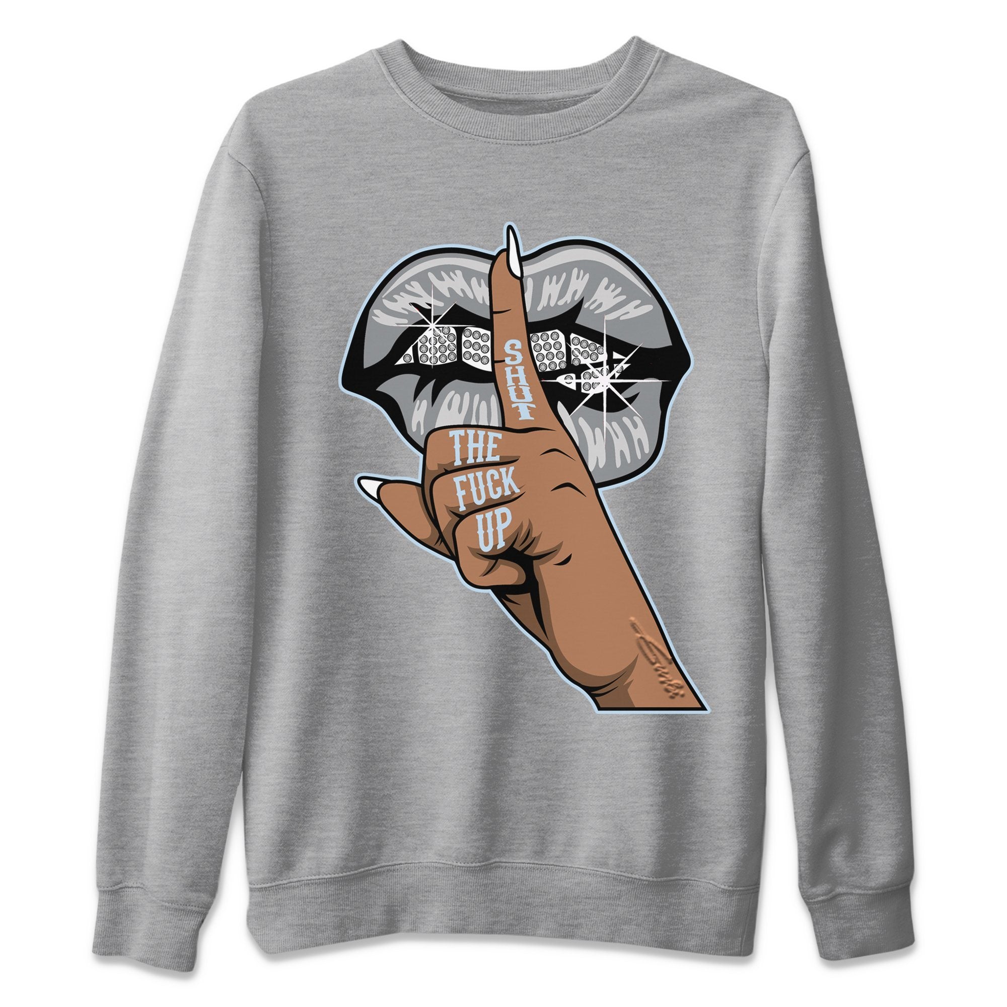 Jordan 11 Cool Grey Shirt To Match Jordans Lips Hand Sneaker Tees Jordan 11 Cool Grey Drip Gear Zone Sneaker Matching Clothing Unisex Shirts