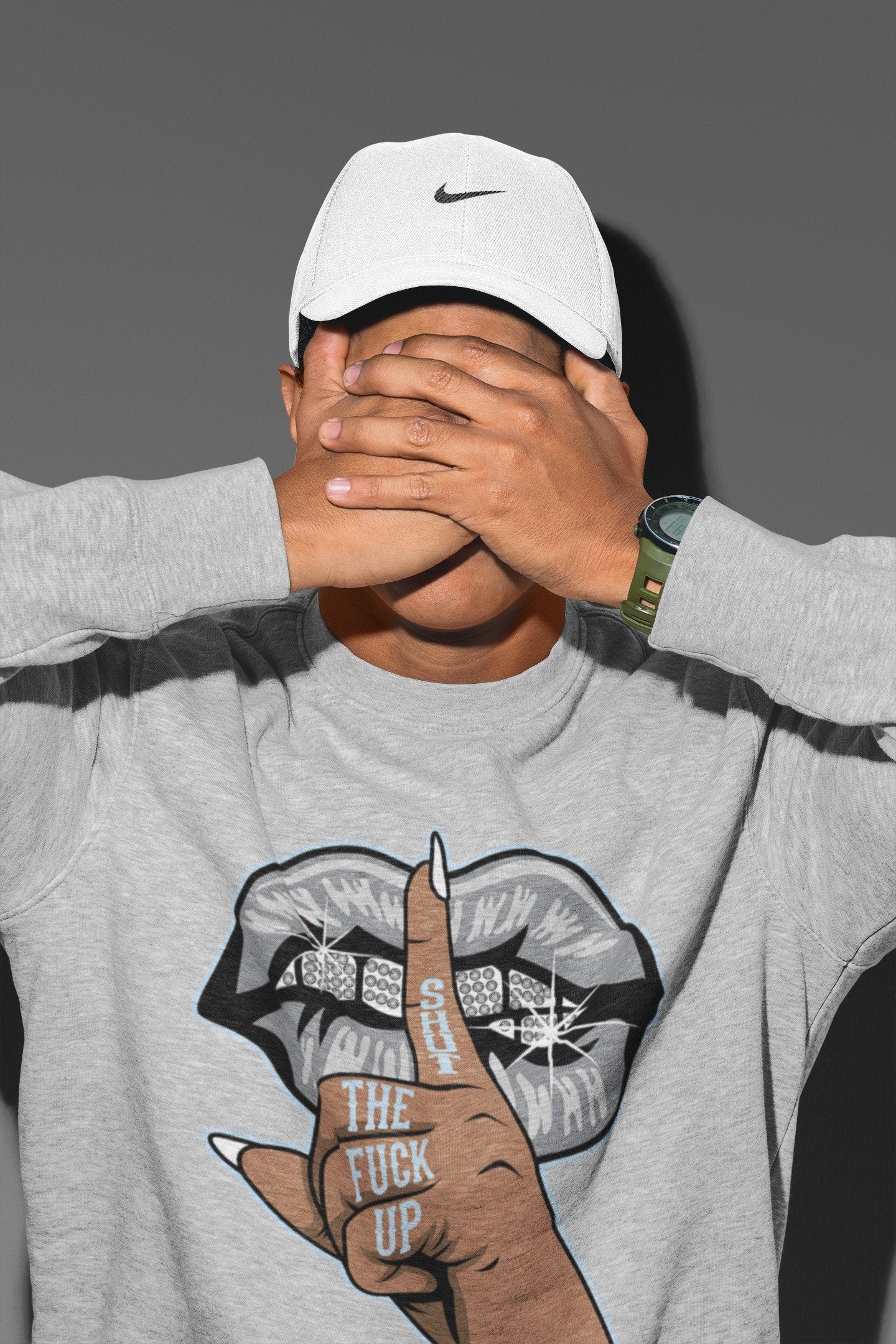 Jordan 11 Cool Grey Shirt To Match Jordans Lips Hand Sneaker Tees Jordan 11 Cool Grey Drip Gear Zone Sneaker Matching Clothing Unisex Shirts