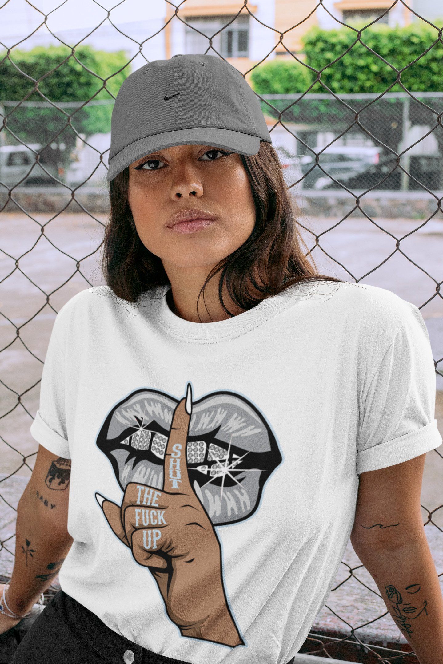 Jordan 11 Cool Grey Shirt To Match Jordans Lips Hand Sneaker Tees Jordan 11 Cool Grey Drip Gear Zone Sneaker Matching Clothing Unisex Shirts