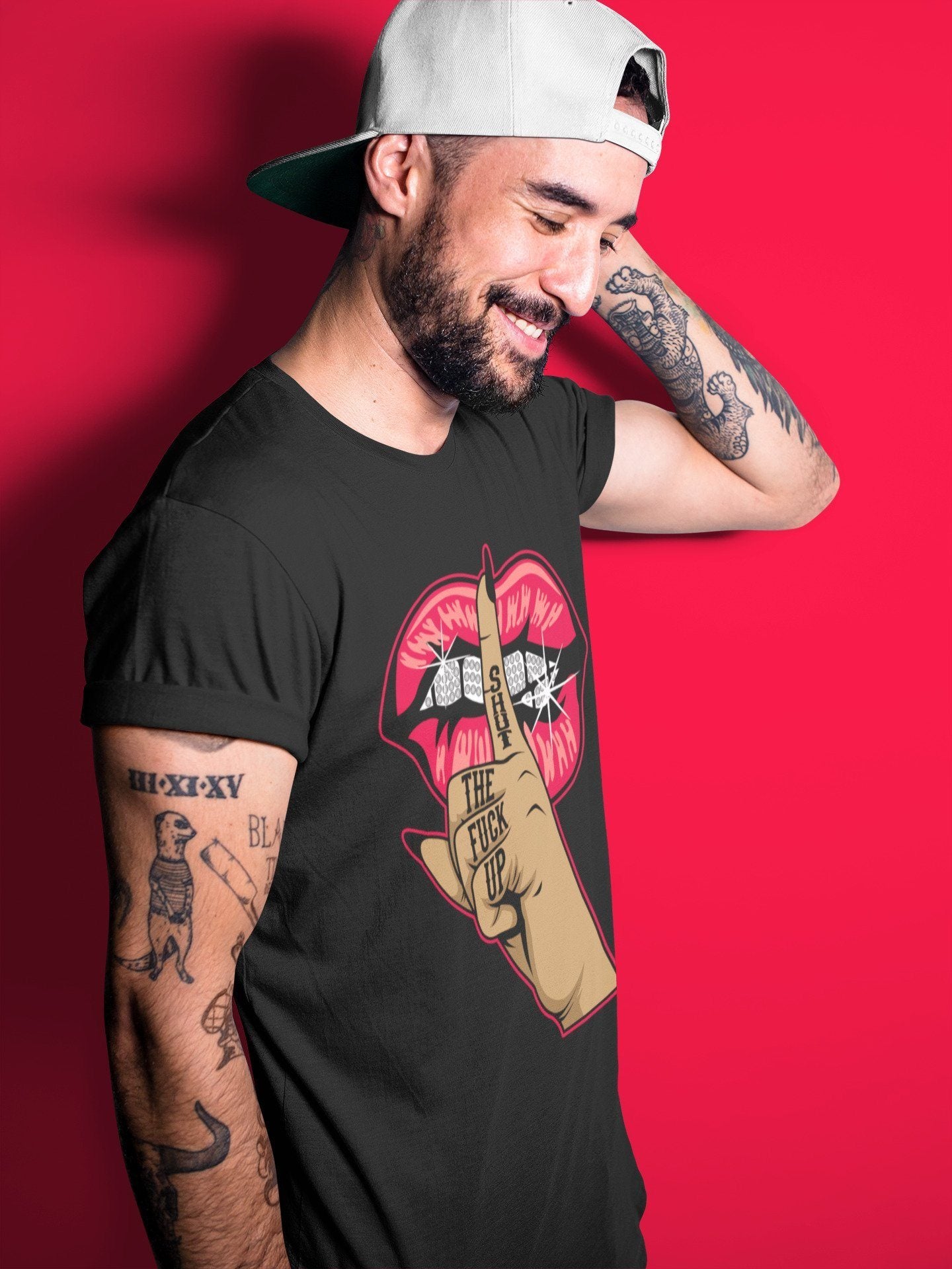 Jordan 4 Red Thunder Shirt To Match Jordans Lips Hand Sneaker Tees Jordan 4 Red Thunder Drip Gear Zone Sneaker Matching Clothing Unisex Shirts