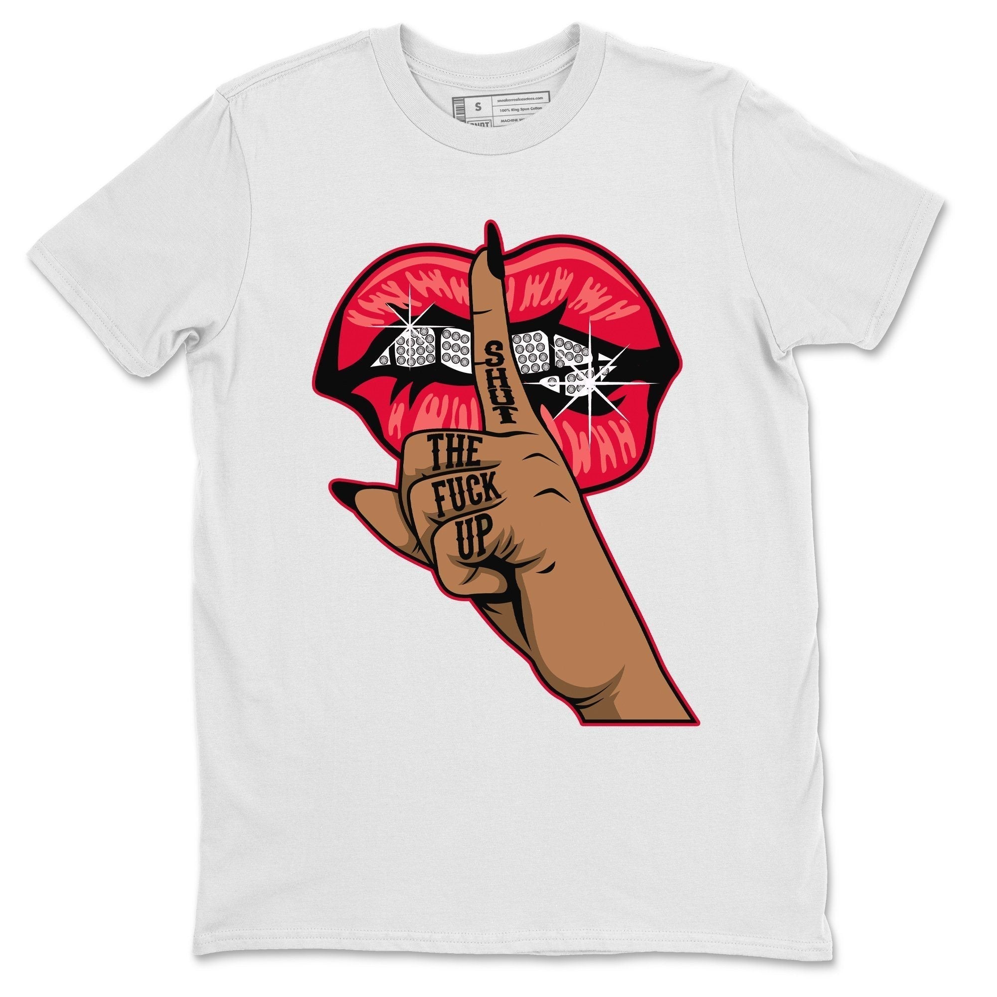 Jordan 4 Red Thunder Shirt To Match Jordans Lips Hand Sneaker Tees Jordan 4 Red Thunder Drip Gear Zone Sneaker Matching Clothing Unisex Shirts