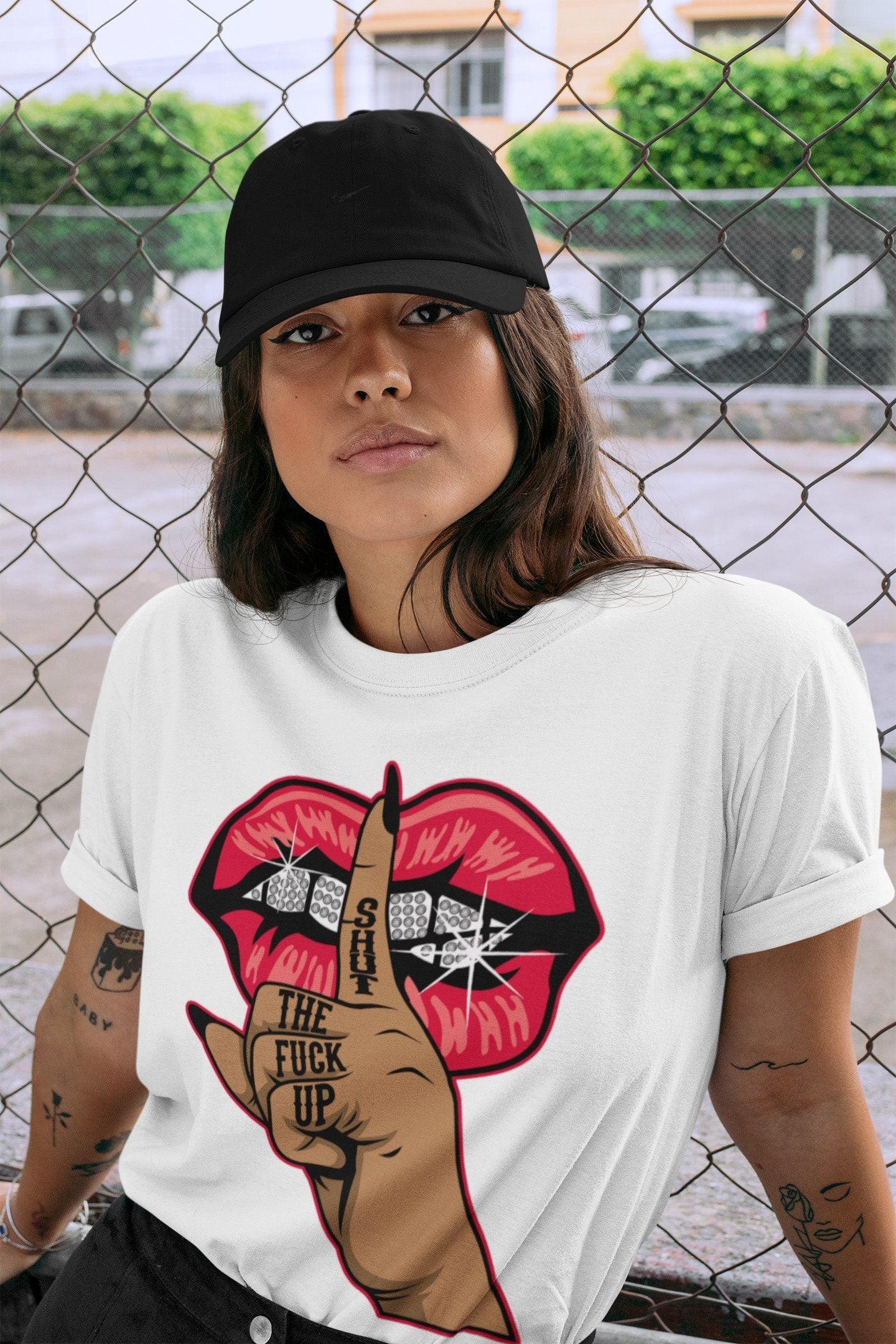 Jordan 4 Red Thunder Shirt To Match Jordans Lips Hand Sneaker Tees Jordan 4 Red Thunder Drip Gear Zone Sneaker Matching Clothing Unisex Shirts