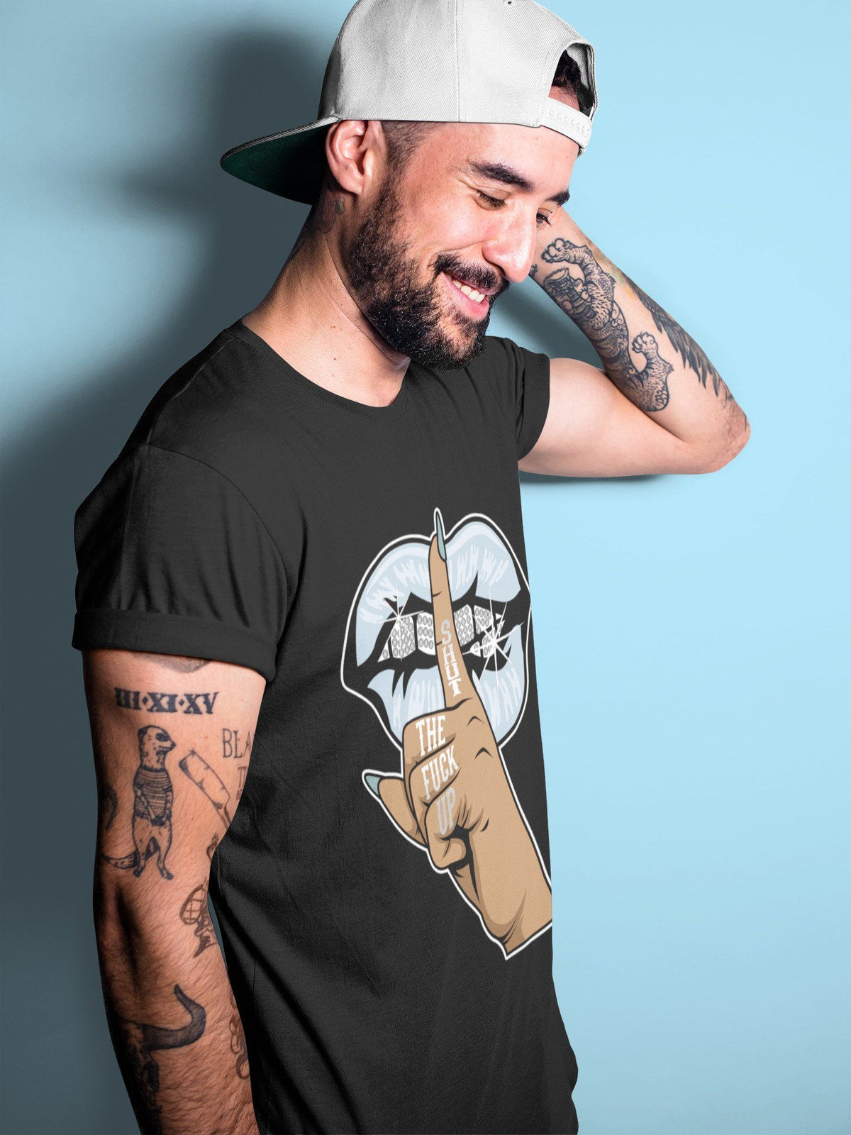 Jordan 5 Blue Bird Shirt To Match Jordans Lips Hand Sneaker Tees Jordan 5 Blue Bird Drip Gear Zone Sneaker Matching Clothing Unisex Shirts