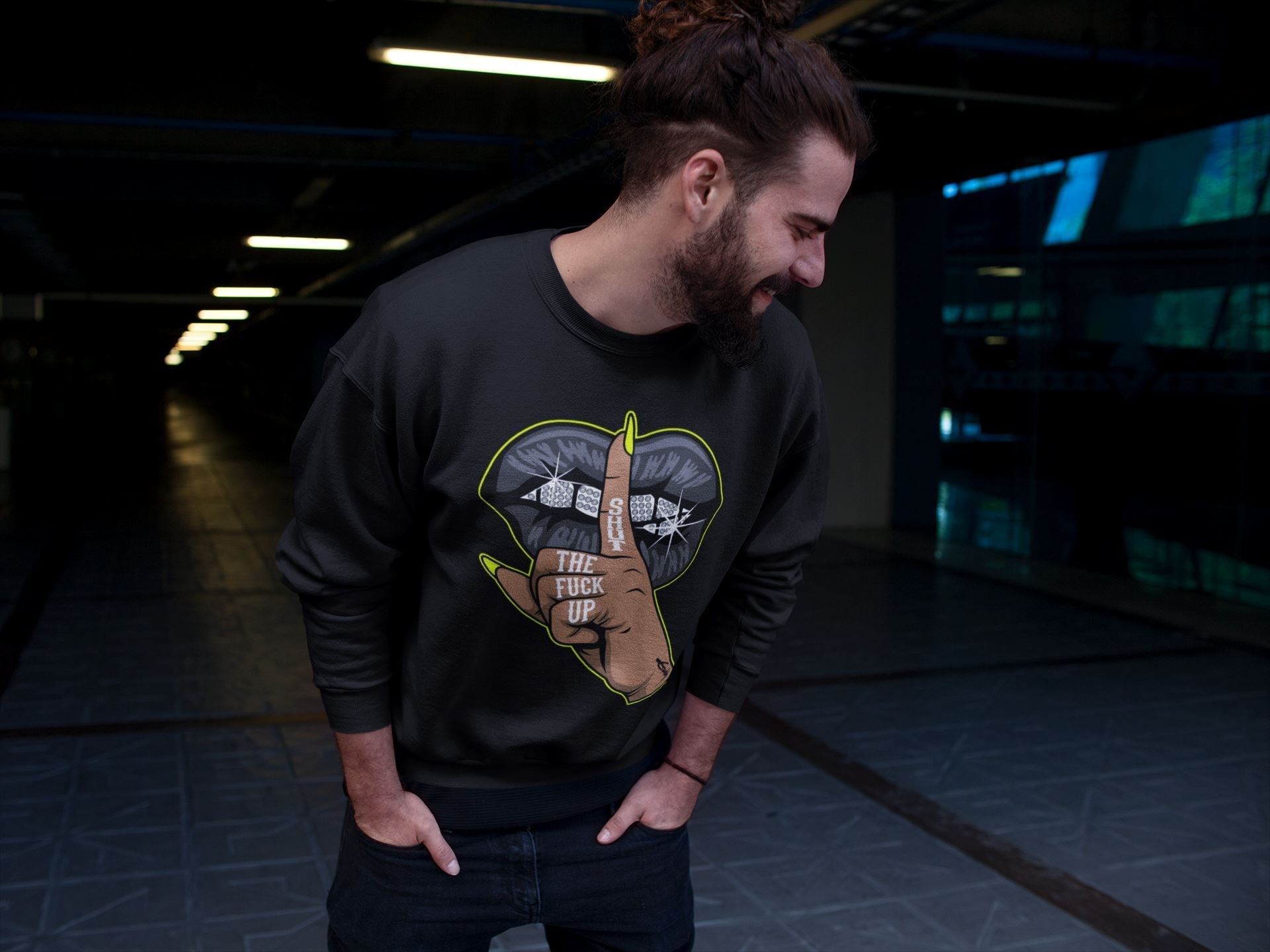 Jordan 1 Visionaire Sneaker Matching T-Shirt Lips Hand Sneaker Tees Jordan 1 Visionaire Sneaker Release Tees Crew Neck Tees