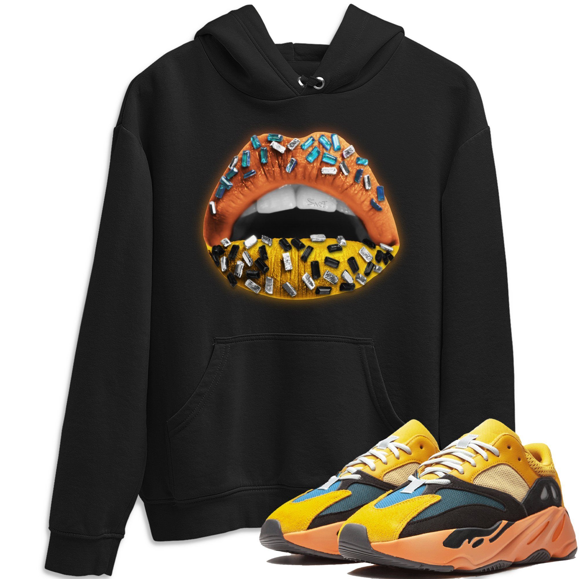 Yeezy 700 Sun Shirt To Match Jordans Lips Jewel Sneaker Tees Yeezy 700 Sun Drip Gear Zone Sneaker Matching Clothing Unisex Shirts