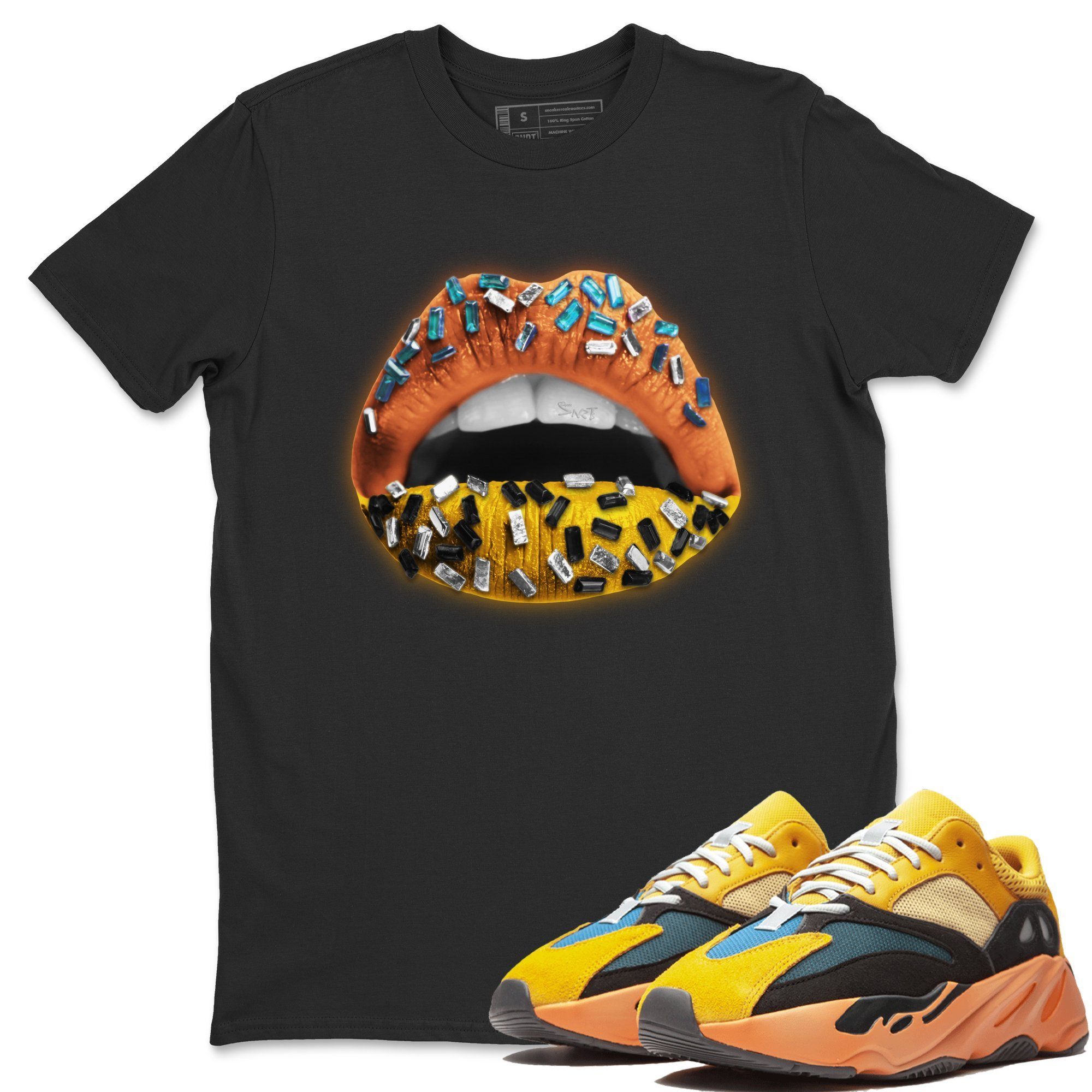 Yeezy 700 Sun Shirt To Match Jordans Lips Jewel Sneaker Tees Yeezy 700 Sun Drip Gear Zone Sneaker Matching Clothing Unisex Shirts