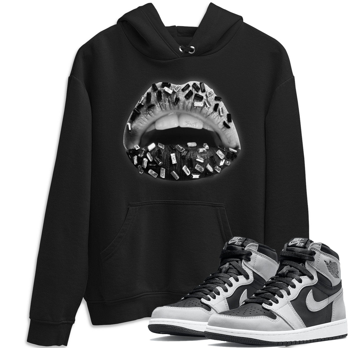 Jordan 1 Shadow 2.0 Shirt To Match Jordans Lips Jewel Sneaker Tees Jordan 1 Shadow 2.0 Drip Gear Zone Sneaker Matching Clothing Unisex Shirts