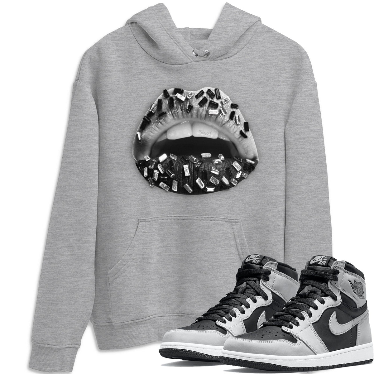 Jordan 1 Shadow 2.0 Shirt To Match Jordans Lips Jewel Sneaker Tees Jordan 1 Shadow 2.0 Drip Gear Zone Sneaker Matching Clothing Unisex Shirts