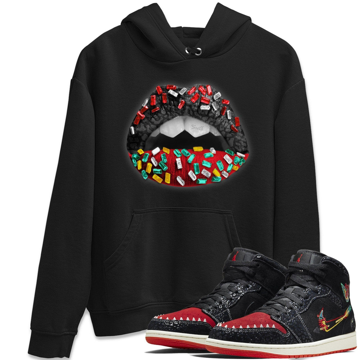 Jordan 1 Siempre Familia Shirt To Match Jordans Lips Jewel Sneaker Tees Jordan 1 Siempre Familia Drip Gear Zone Sneaker Matching Clothing Unisex Shirts
