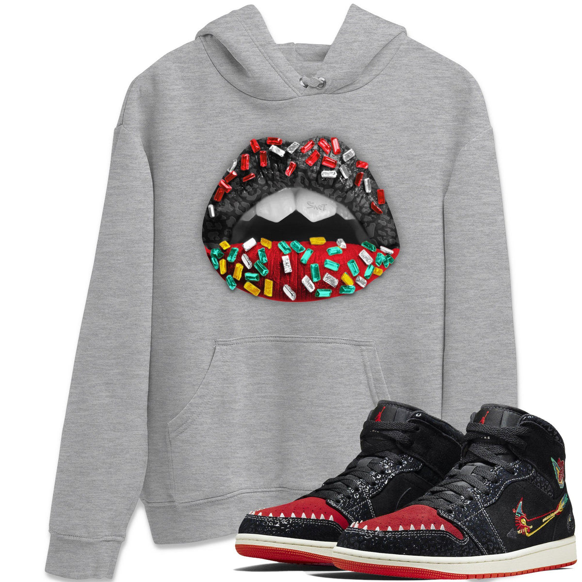 Jordan 1 Siempre Familia Shirt To Match Jordans Lips Jewel Sneaker Tees Jordan 1 Siempre Familia Drip Gear Zone Sneaker Matching Clothing Unisex Shirts