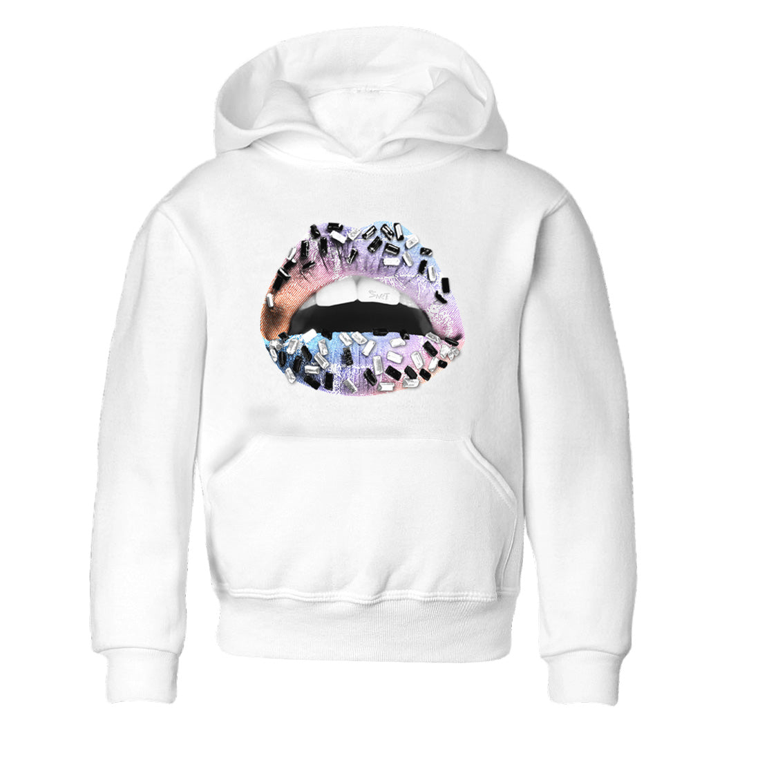 Jordan 1 Skyline Sneaker Matching T-Shirt Lips Jewel Sneaker Tees Jordan 1 Skyline Sneaker Release Tees Kids Shirts