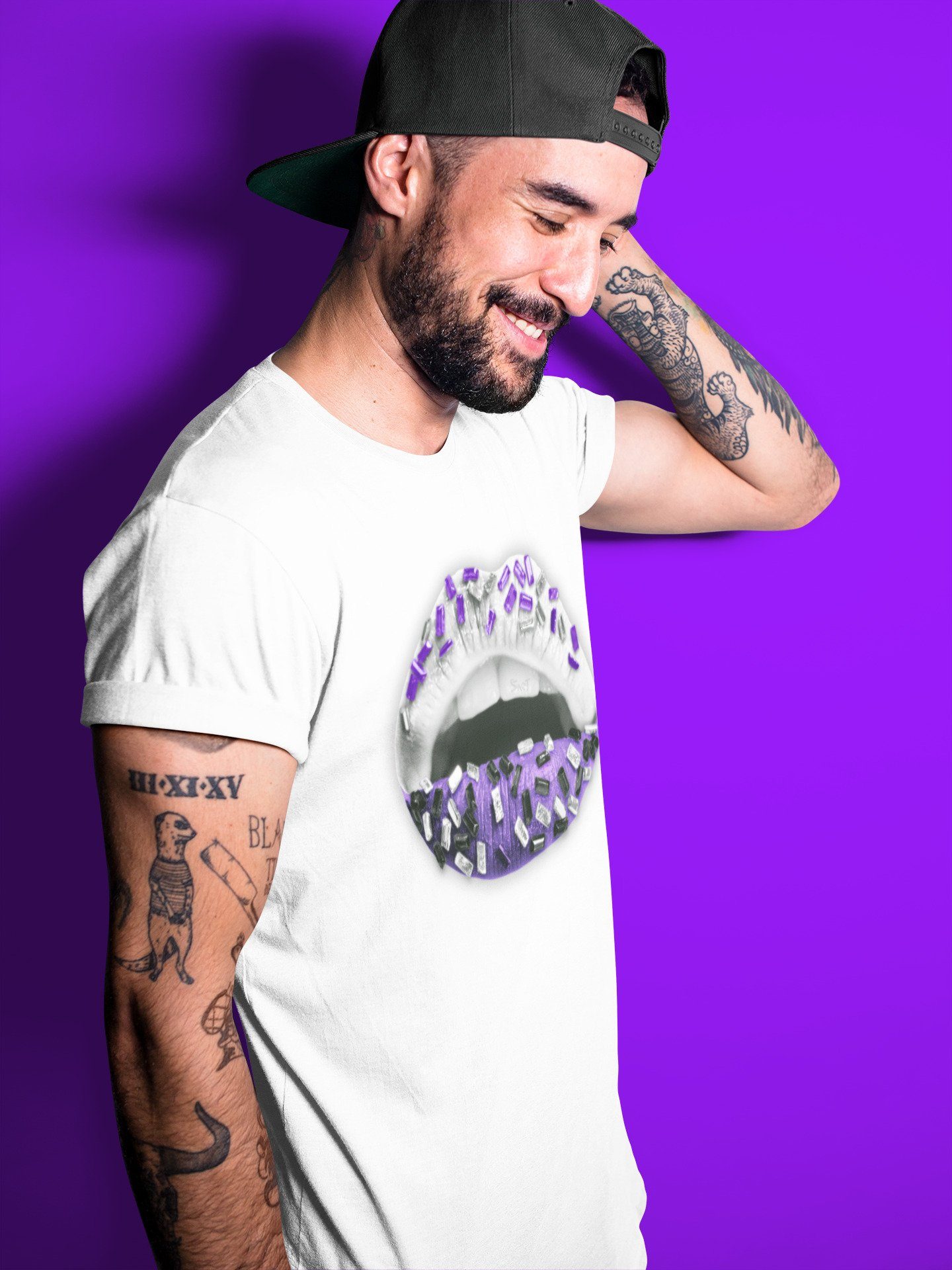 Jordan 1 WMNS Court Purple Shirt To Match Jordans Lips Jewel Sneaker Tees Jordan 1 WMNS Court Purple Drip Gear Zone Sneaker Matching Clothing Unisex Shirts